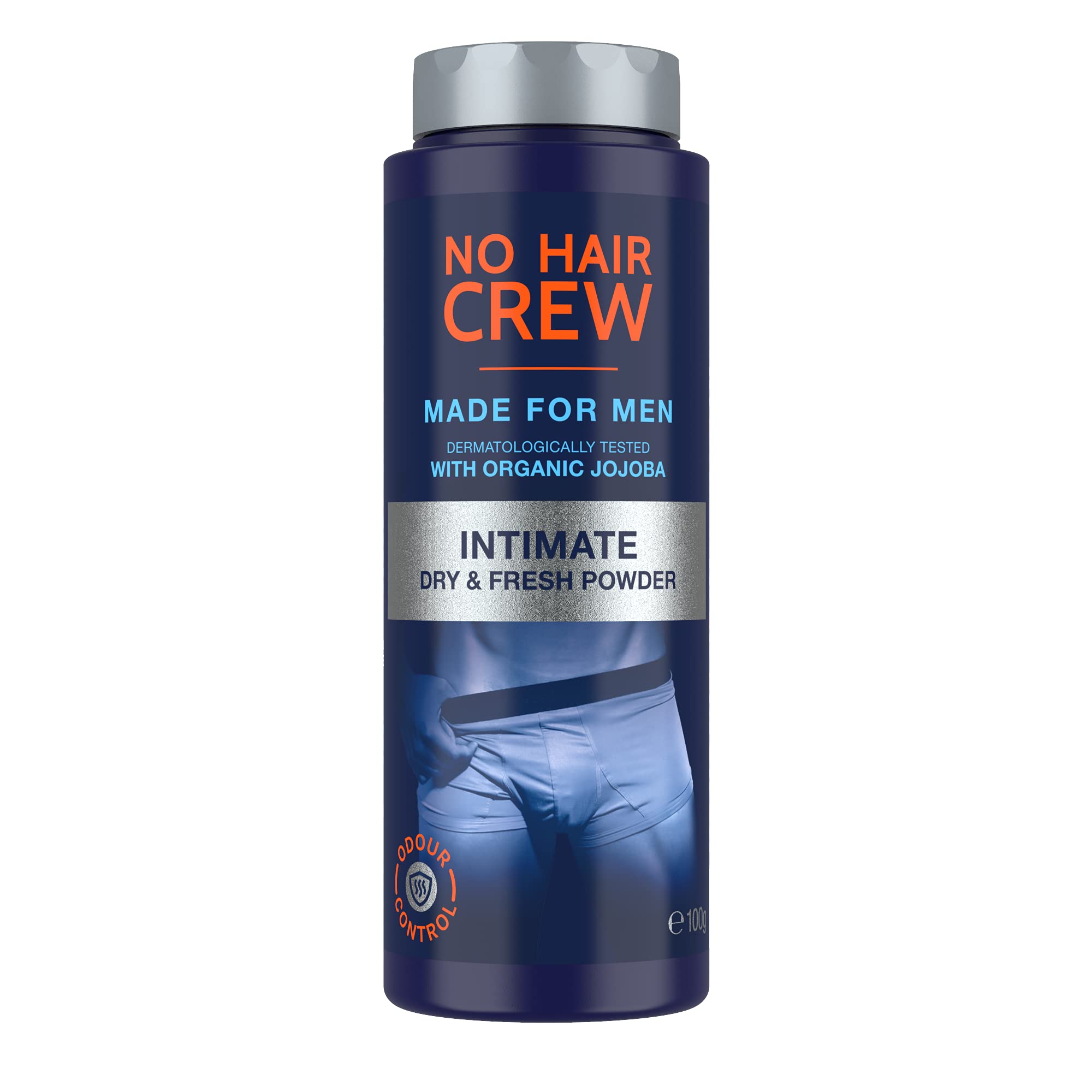 NO HAIR CREW Intimate Dry & Fresh Powder. Premium talcum free body
