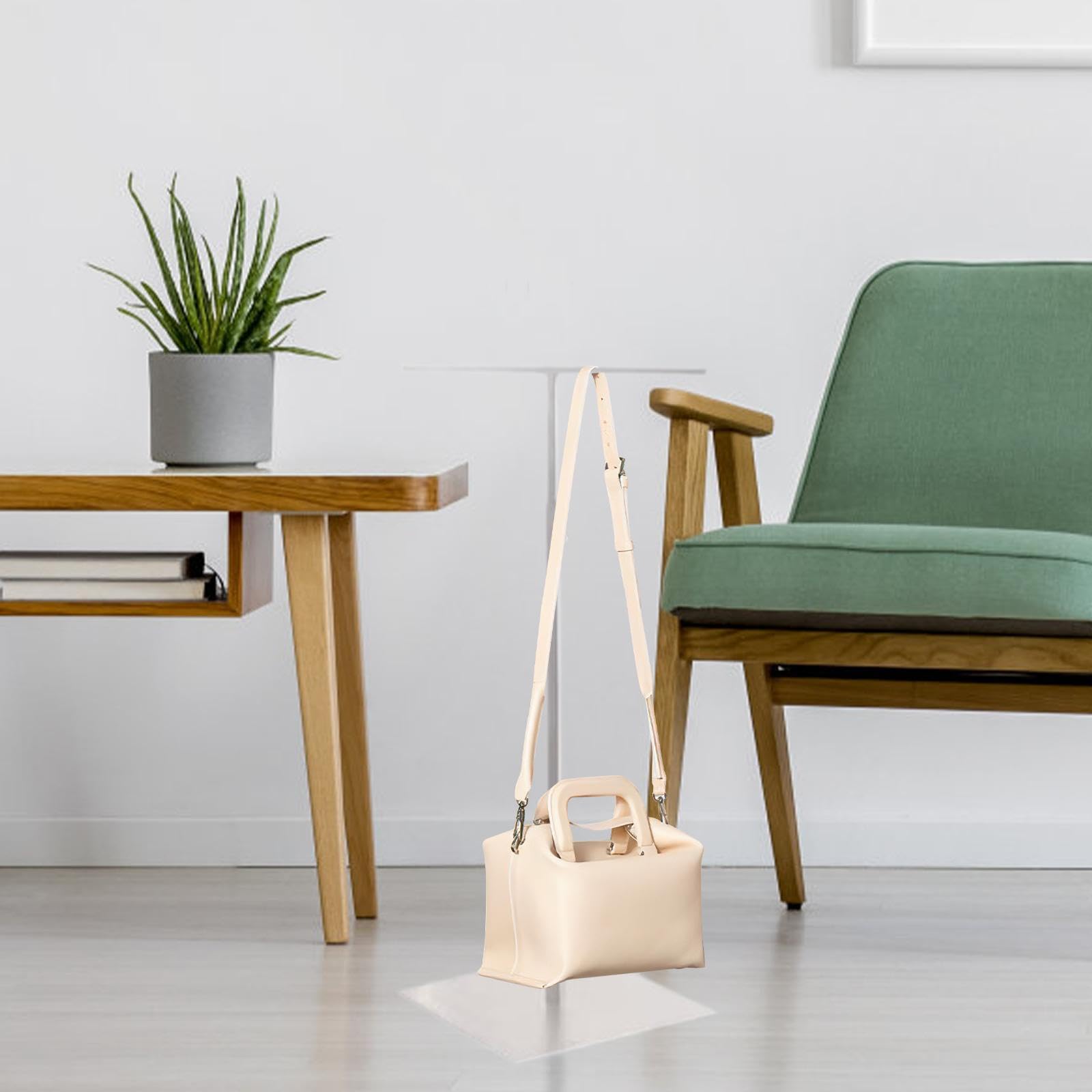 MagiDeal Présentoir De Sac à Main Rose Gold - Support Réglable En Acier Inoxydable 36-60cm, Élégant Et Pratique Pour Bureau, Magasin Ou Maison