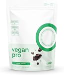 Vegan Pro Organic Plant Based Protein Powder | 20g Pea Protein Vegan Protein Shake | Easy Digest & Non-Bloating Plant Protein | Non-GMO, Dairy-Free, Gluten-Free | 2LB (Chocolate)