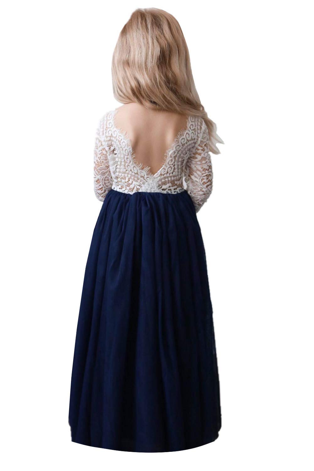 Navy Flower Girl Dresses The Dress Shop