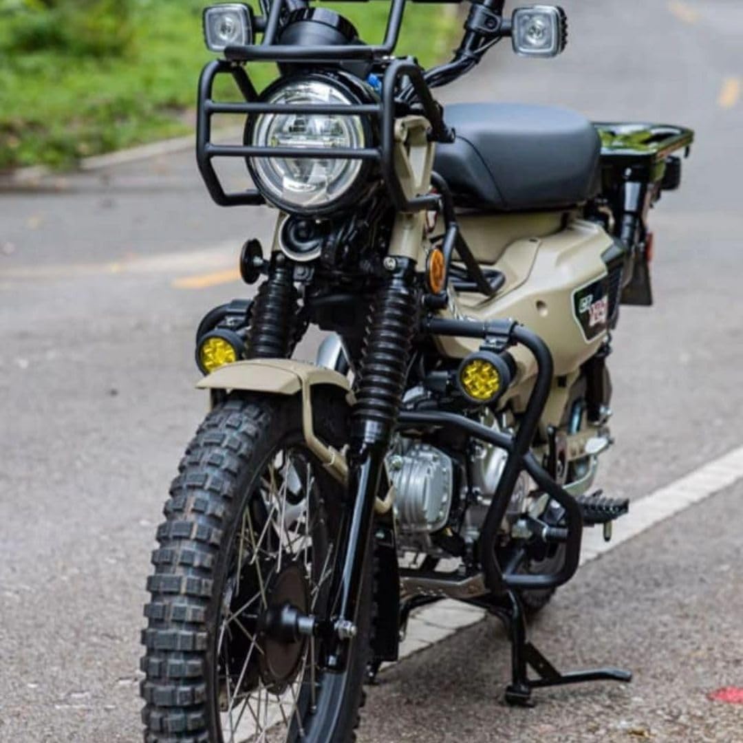 Amazon | MotoSkill ホンダハンターカブCT125(JA55)用クラッシュバー