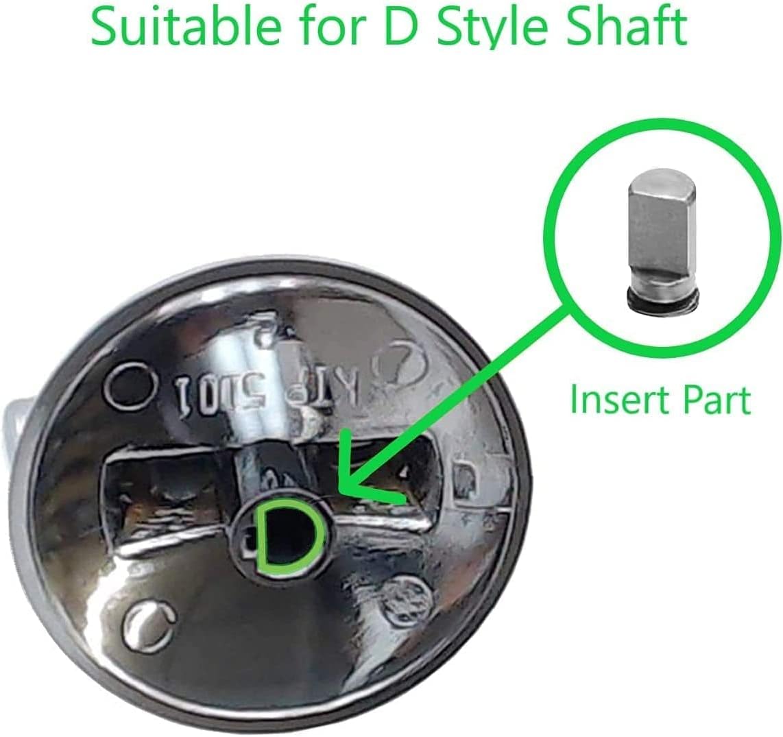 Surface Burner Knob, 5 Pack, for Maytag Jenn Air AP5668987 PS2375871 7733P410-60