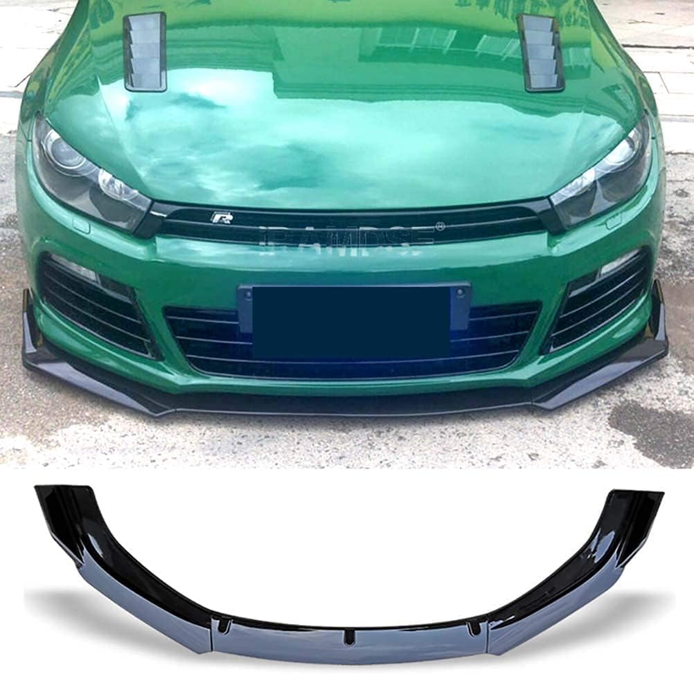 Becquet de lèvre avant pour VW Scirocco R 2009-2015 séparateur inférieur