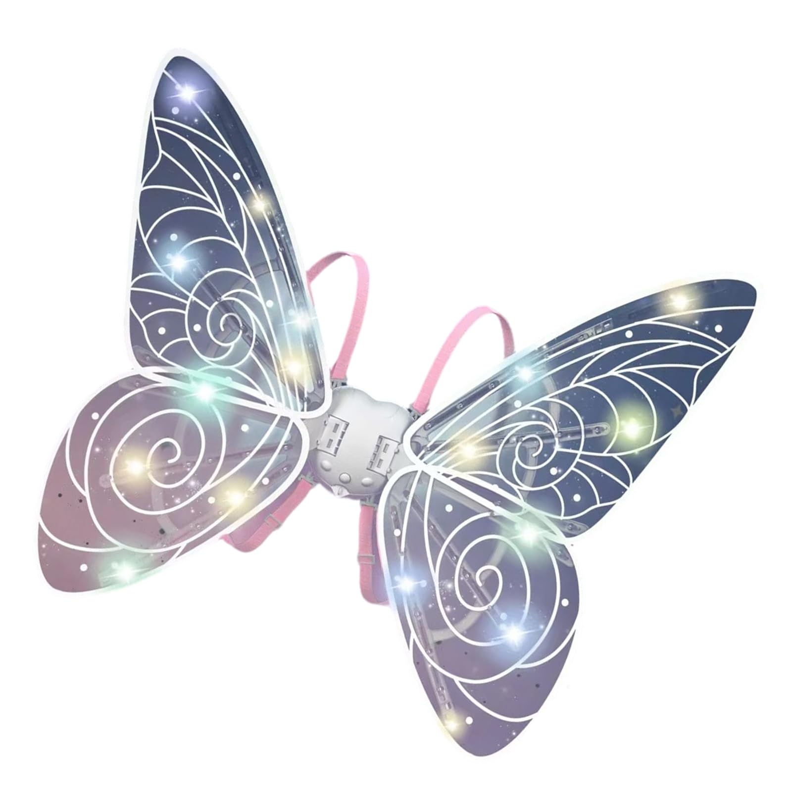 Kalttoy C Kids Butterfly Wing Ostume With Light And Musi Electri Fluttering Butterfly Wing For Kid Birthday Halloween Osplay Glowing