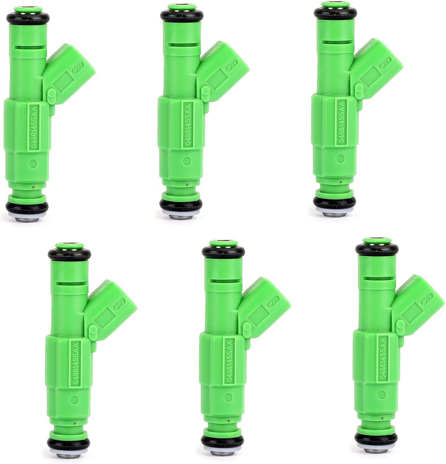 6PCS 0280156007 4861454AA 81212141 Stainless Steel Needle Valve Fuel Injector Compatible with Dodge Caravan, Chrysler Town & Country 3.3L