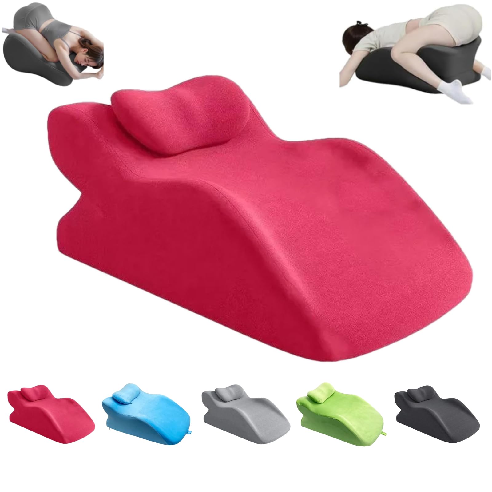 Coussin sexuel pour couples - Coussin cale doux - Avec fonction de soutien - En mousse à mémoire de forme - Soutien ergonomique de la posture pour la colonne vertébrale - Position parfaite pour