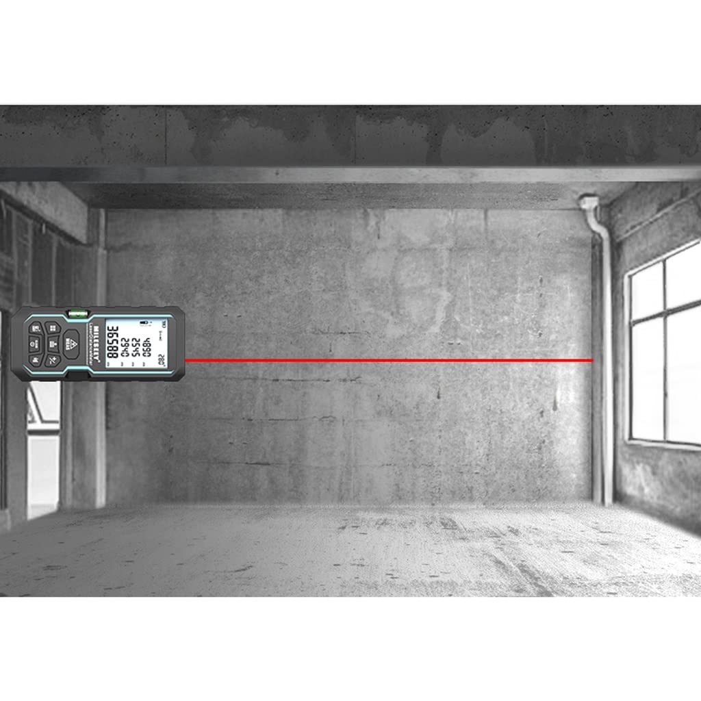 Laser Rangefinder Handheld bardzo precyzyjne władcy pomiaru pomiaru instrumentu pomiaru elektronicznego linijki linijki laserowej (Size : 80 meters)