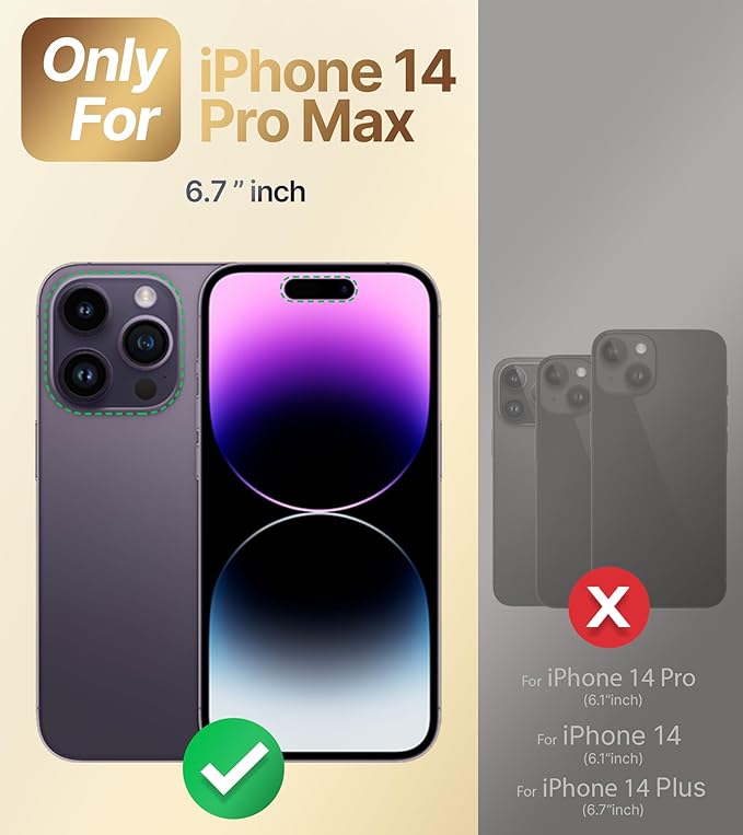 XYZ Cover for iPhone 14, Case with Heart Double Ring Stand Luxury Glitter Mobile Phone, Women Shockproof Plated Soft Protective Clear iPhone 14, Silvery