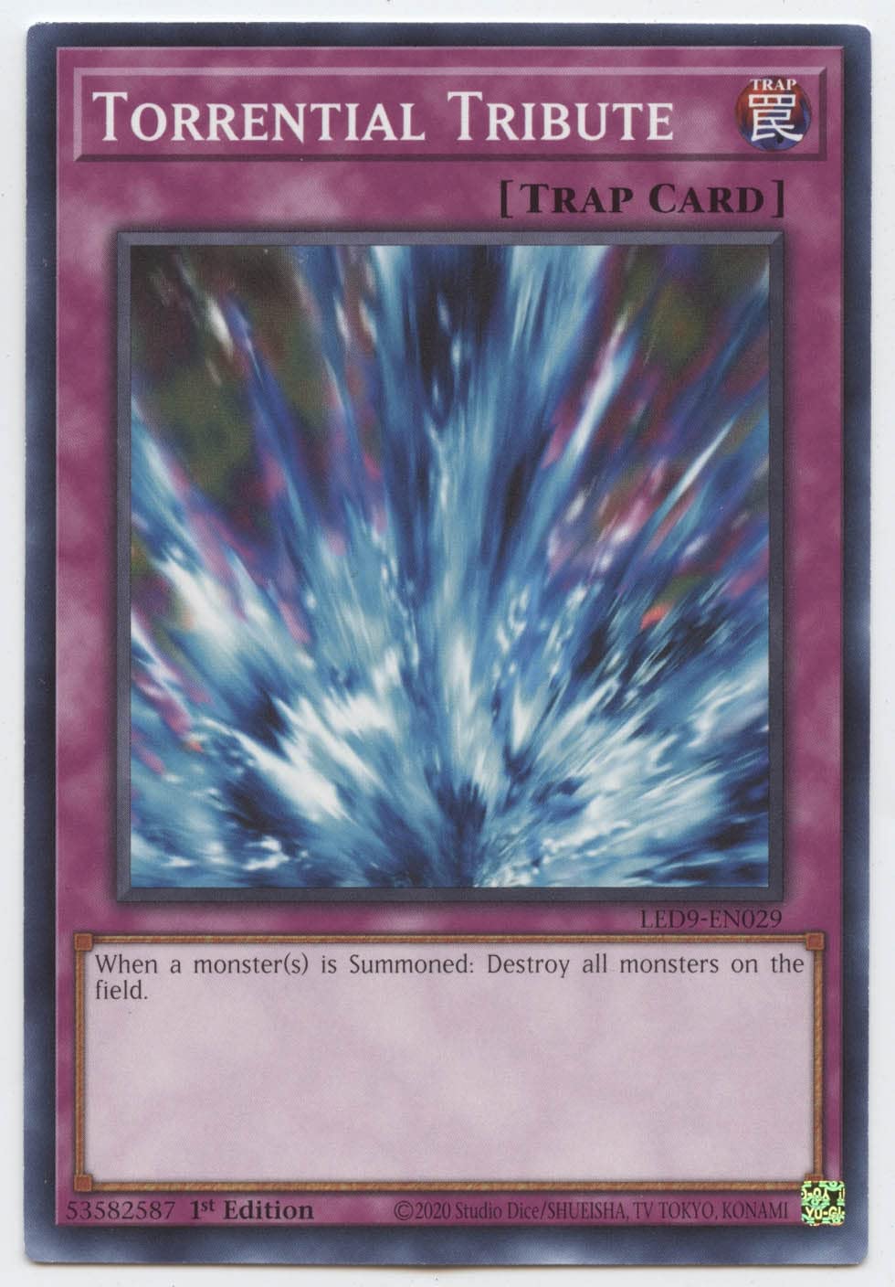 Amazon.com: YU-GI-OH! Torrential Tribute - LED9-EN029 - Common