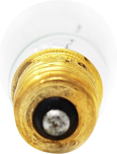 Miniatura 3 de Paquete de 2 bombillas de repuesto para refrigerador Hotpoint HSM25GFTCSA - Compatible con Hotpoint WR02X12208