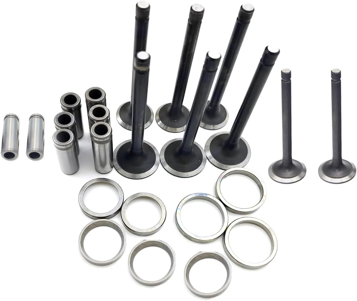 V1502 Vavle + Valves Guides + Valve Seats For KUBOTA Engine Repair Kit
