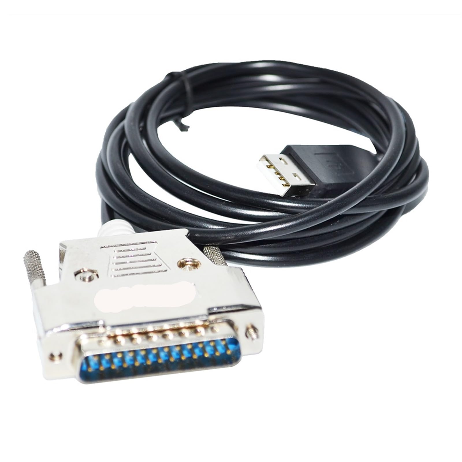 BIVOO ADAPTATEUR USB VERS D-SUB 25 P DB25 MÂLE RS232 CÂBLE DE COMMUNICATION(5m)