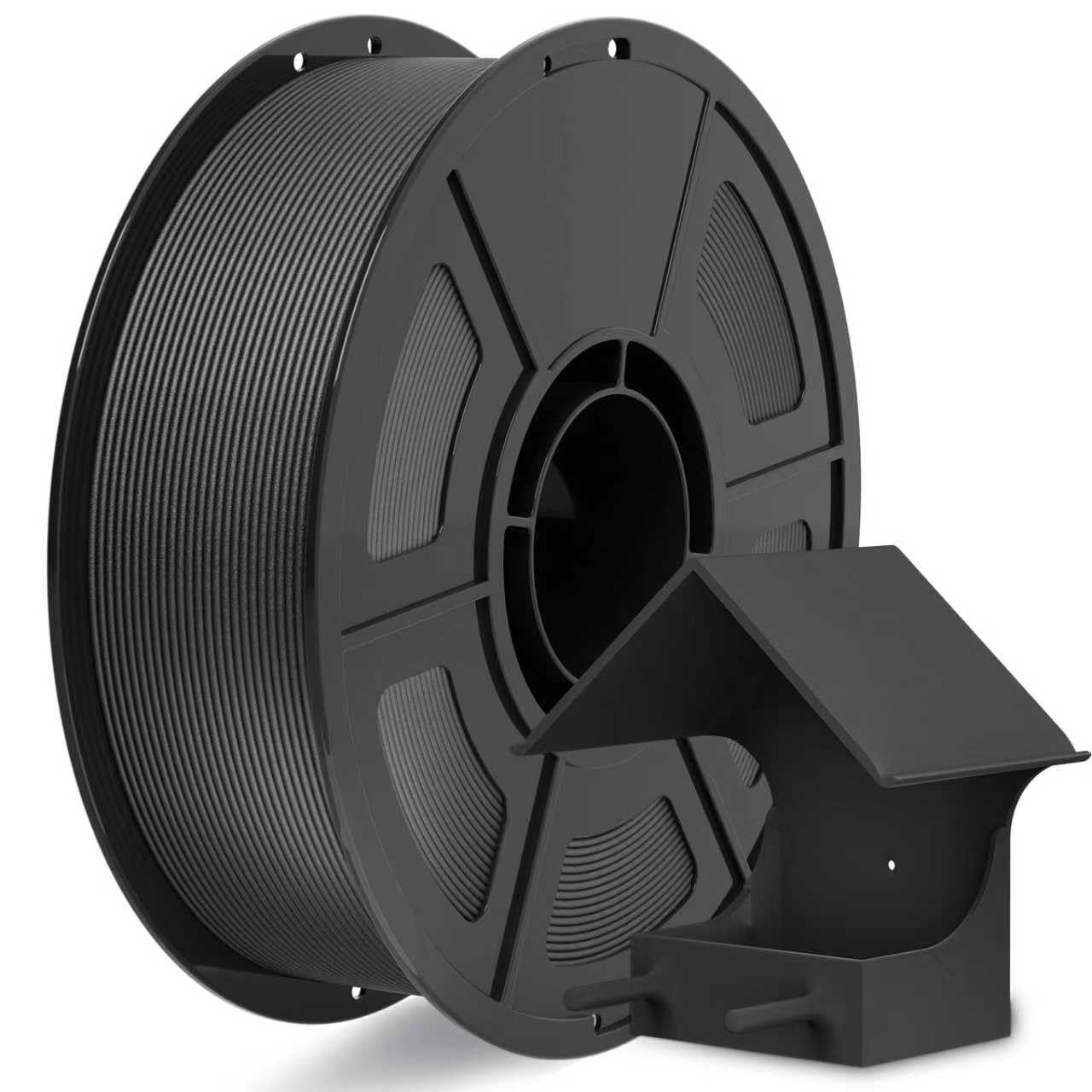 IEMAI Carbon Fiber ASA Filament 1KG, Schwarz ASA CF 3D Drucker Filament Mit 20% Carbon Fibre, Hochfest Wetterbeständig, Maßgenauigkeit +/- 0,02 mm