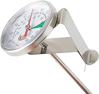 Vista 3 de Milk Frother Jug Thermometer for Coffee Machine Milk Frothing Pitcher