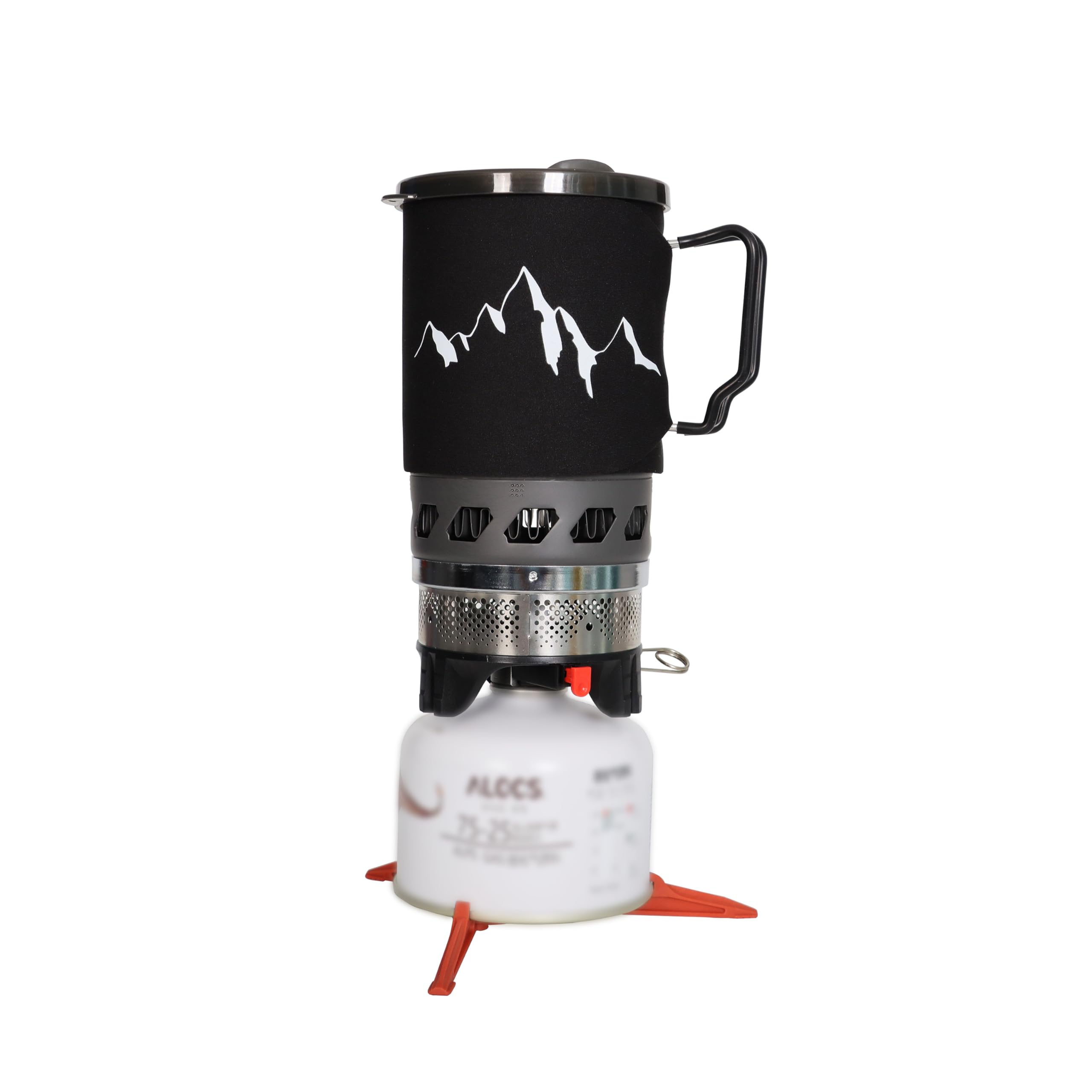 Camping Stove Gas System Portable Gas Cooking Set Pot Burner for Outdoor Backpacking Trekking Fishing โ image 1