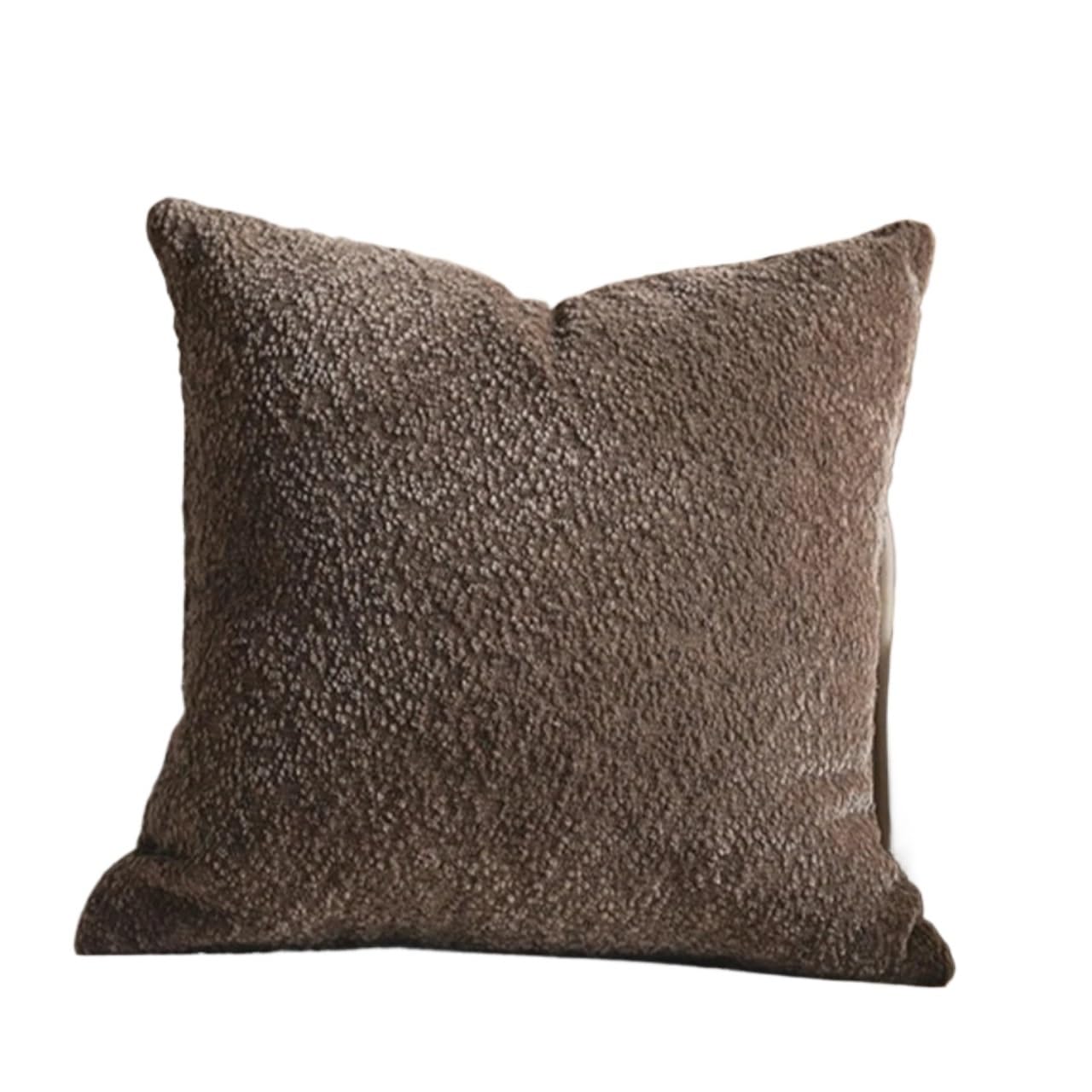 IUVYTA Chenille Pillow Covers Living Room Sofa Cushion Cover Chenille Tiger Geometric Jacquard Pillowca Pillow Covers Decorative(E-Cushion Cover,45X45CM)