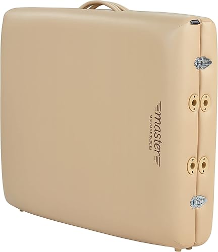 Miniatura 8 de Master Massage Paquete de mesa de masaje portátil Del Ray Therma Top de 30 pulgadas, color crema