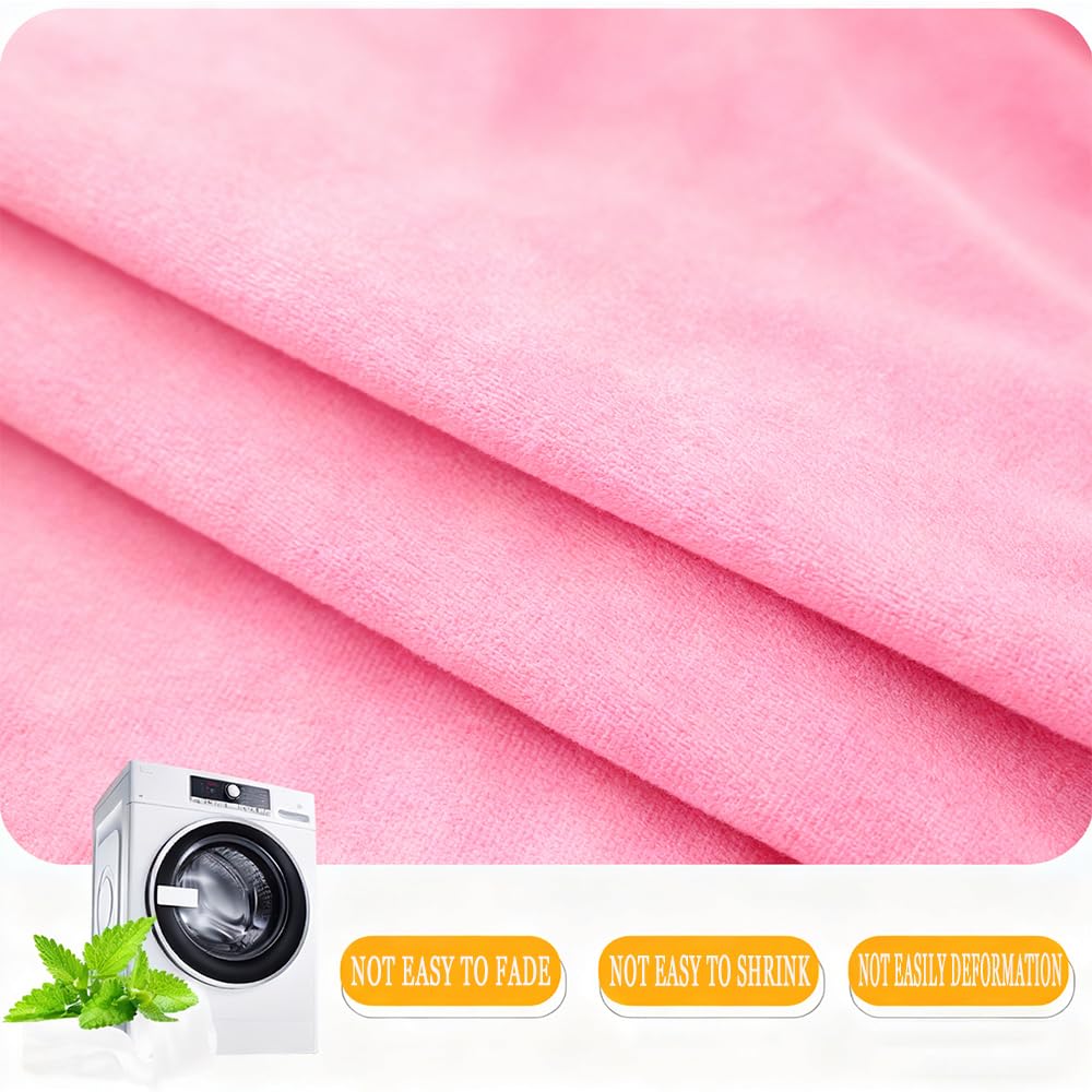 Funda elástica de terciopelo de color sólido, lavable, protector para la cabeza (blanco, 180 cm)