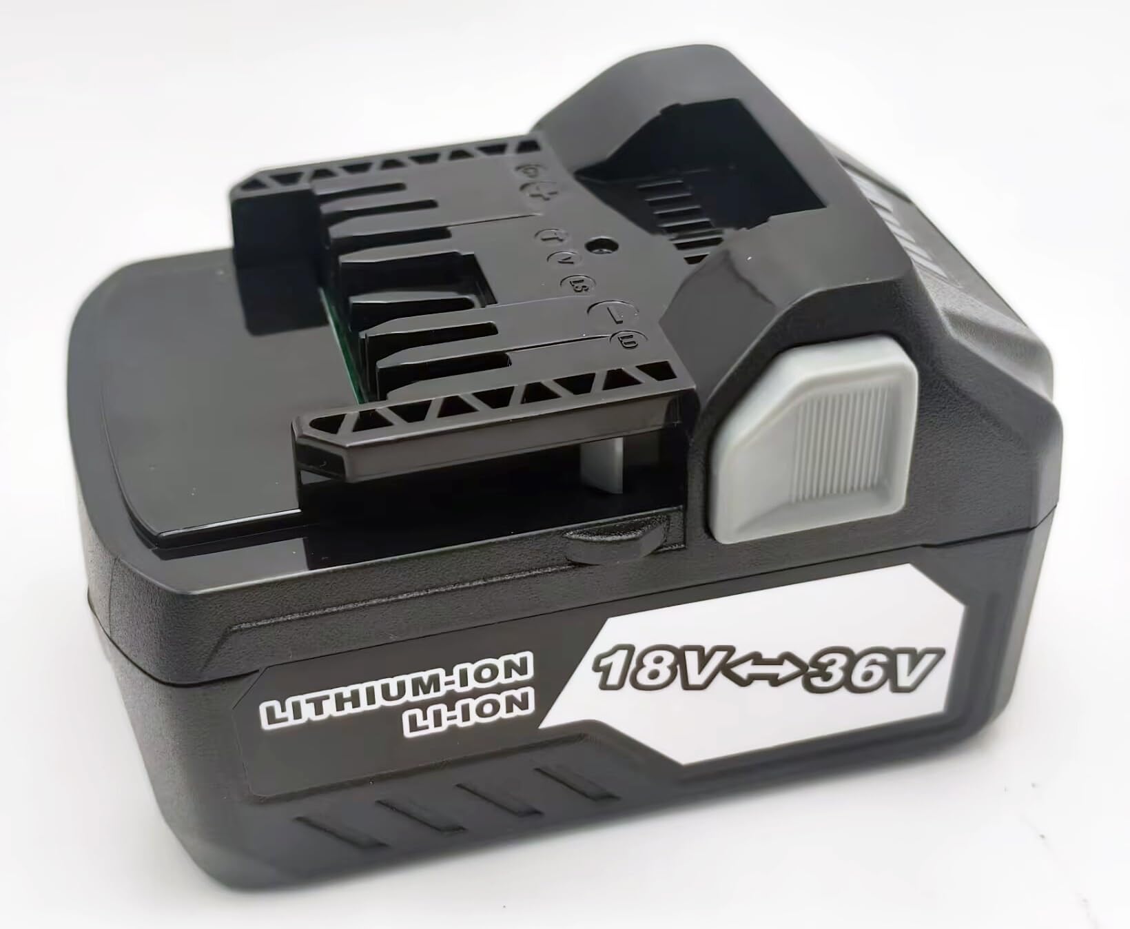 Batería de ion de litio de repuesto para HiKOKI Multi Volt BSL36A18X (batería de 18 V, 5,0 Ah, 36 V, 2,5 Ah, con 4 indicadores LED)