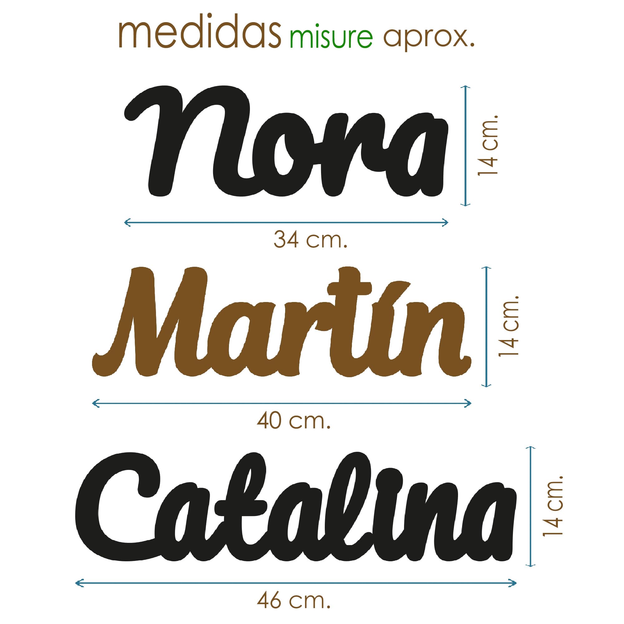 Nome personalizzato in legno massello di pino da 19 mm | Lettere maiuscole iniziali da 14 cm | Decorazioni per bambini, matrimoni e comunioni