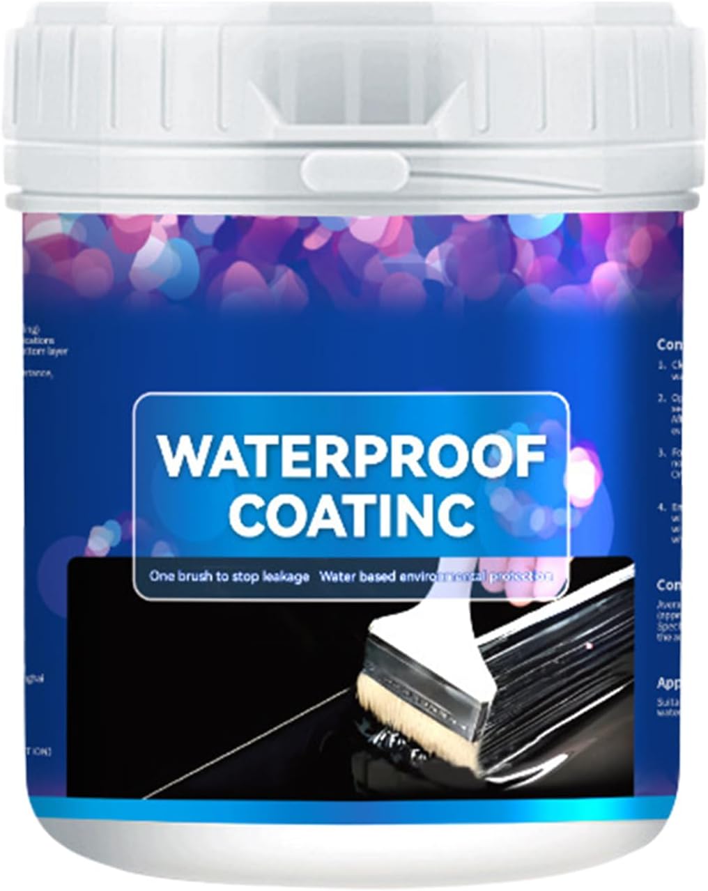 Sealant Paint – Polyurethane Coating 10x10x10cm | Water-Based Wall Coating | Protective Finish For Interior And Exterior Walls, DIY Projects, Improvements For The