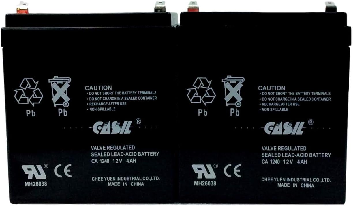 Casil Genuine CA1240 12V 4Ah SLA Alarm Battery Health