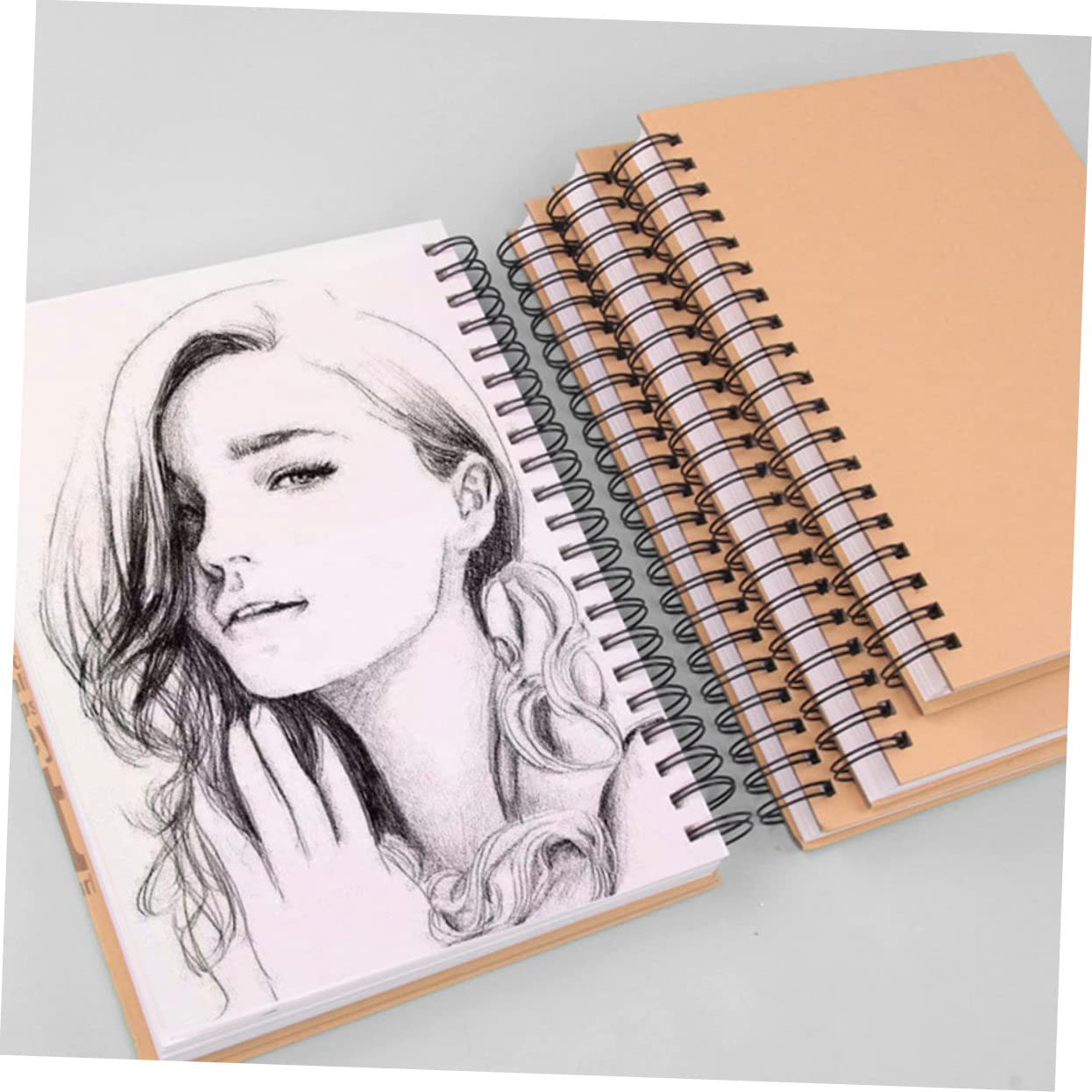 ORFOFE 1pezzi Quaderno Per Schizzi Per Studenti Carta Spessa e Quaderno Per Pittura Graffiti Diario Schizzi Disegni Pagine