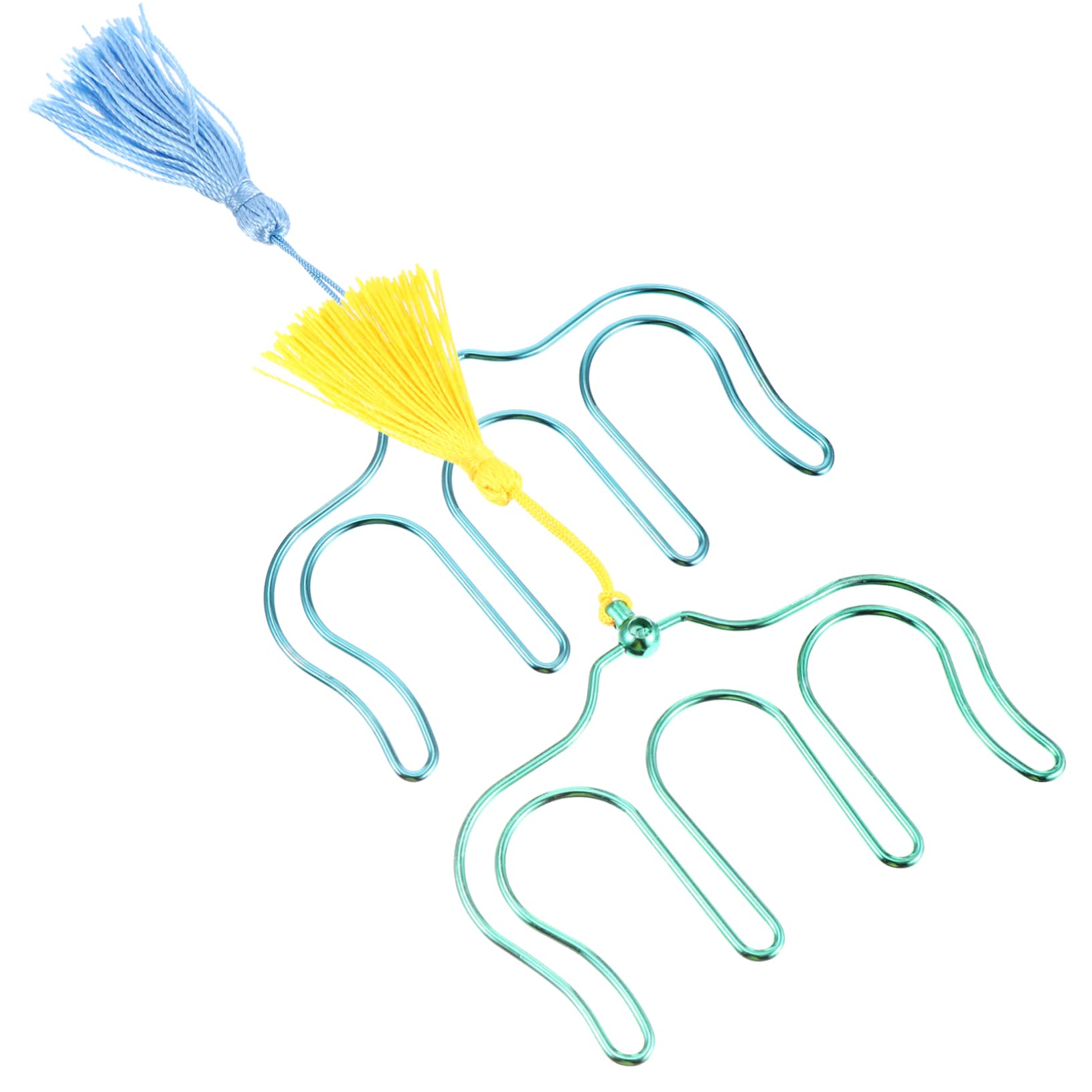 8piezas Sujeta Partituras De Hierro Con Borlas Clips Prácticos Para Libros Musicales Soporte De Páginas Para Partituras y Notas Para Estudiantes De Música y Profesionales