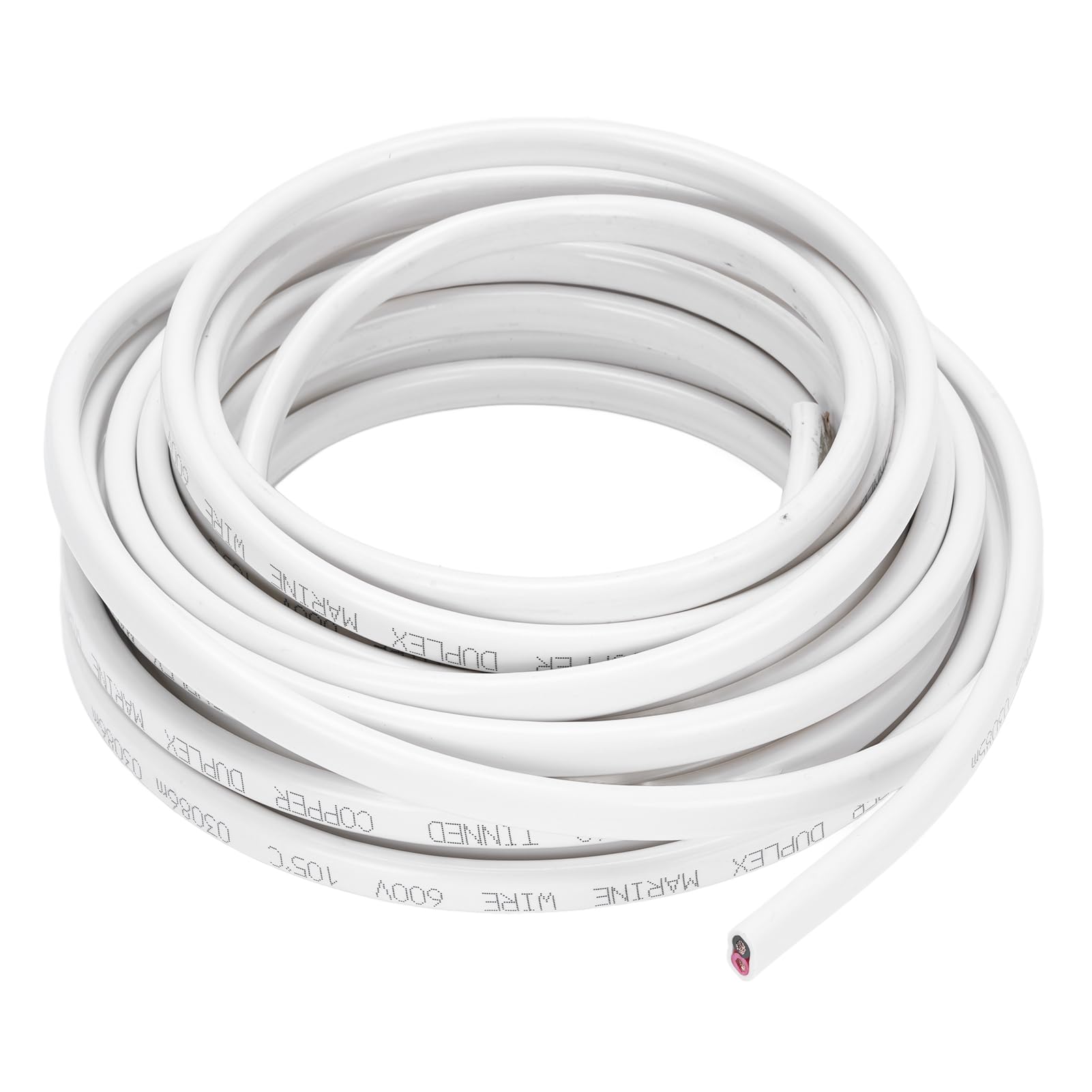 14 Gauge Marine Wire, 14AWG 30ft Marine Grade Wire Waterproofing Boat Electrical Cable for Boat, Automotive, RV, Camping, Trailer, Multifunctional Use, Easy Installation