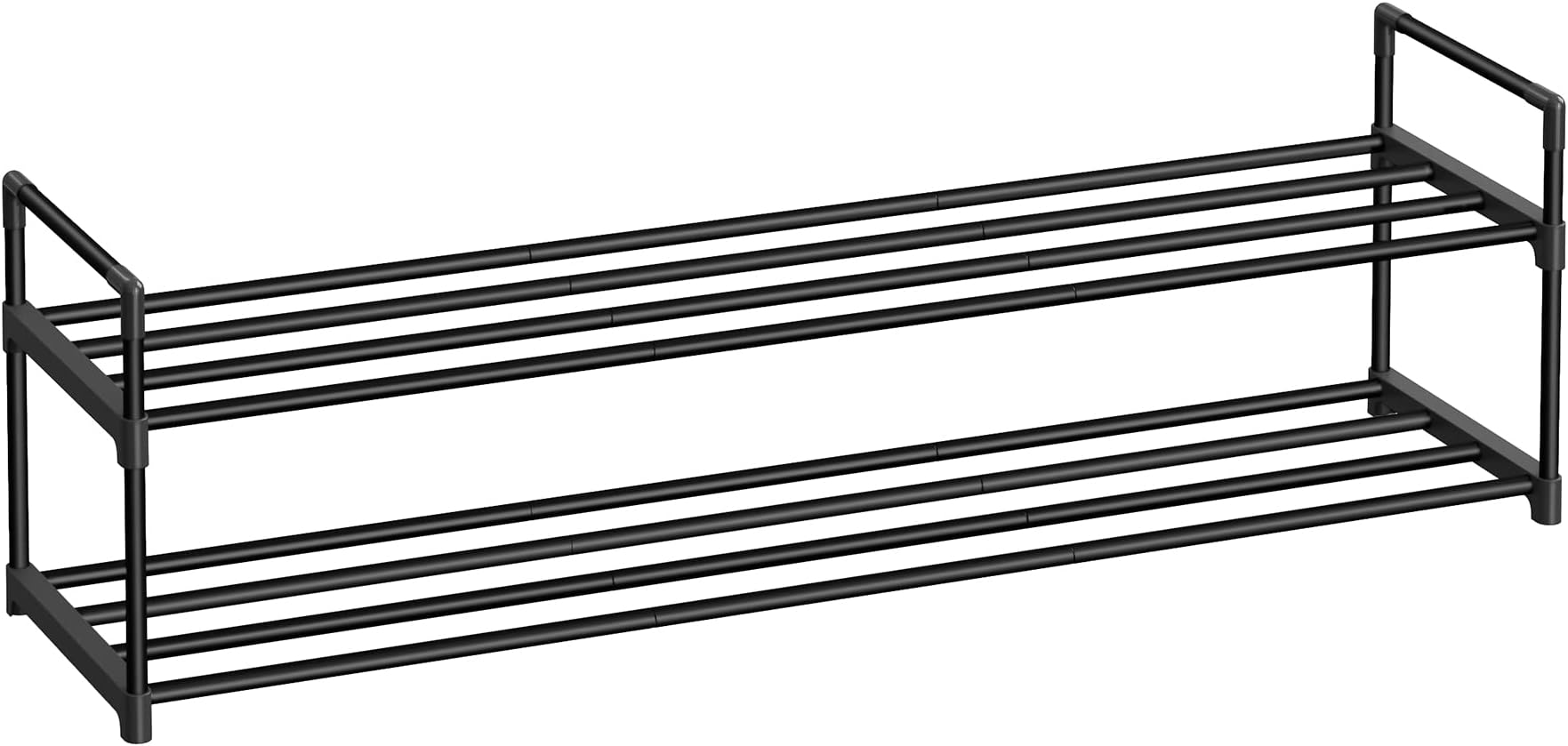 SONGMICS Zapatero Organizador de Zapatos de 2 Niveles, Estante de