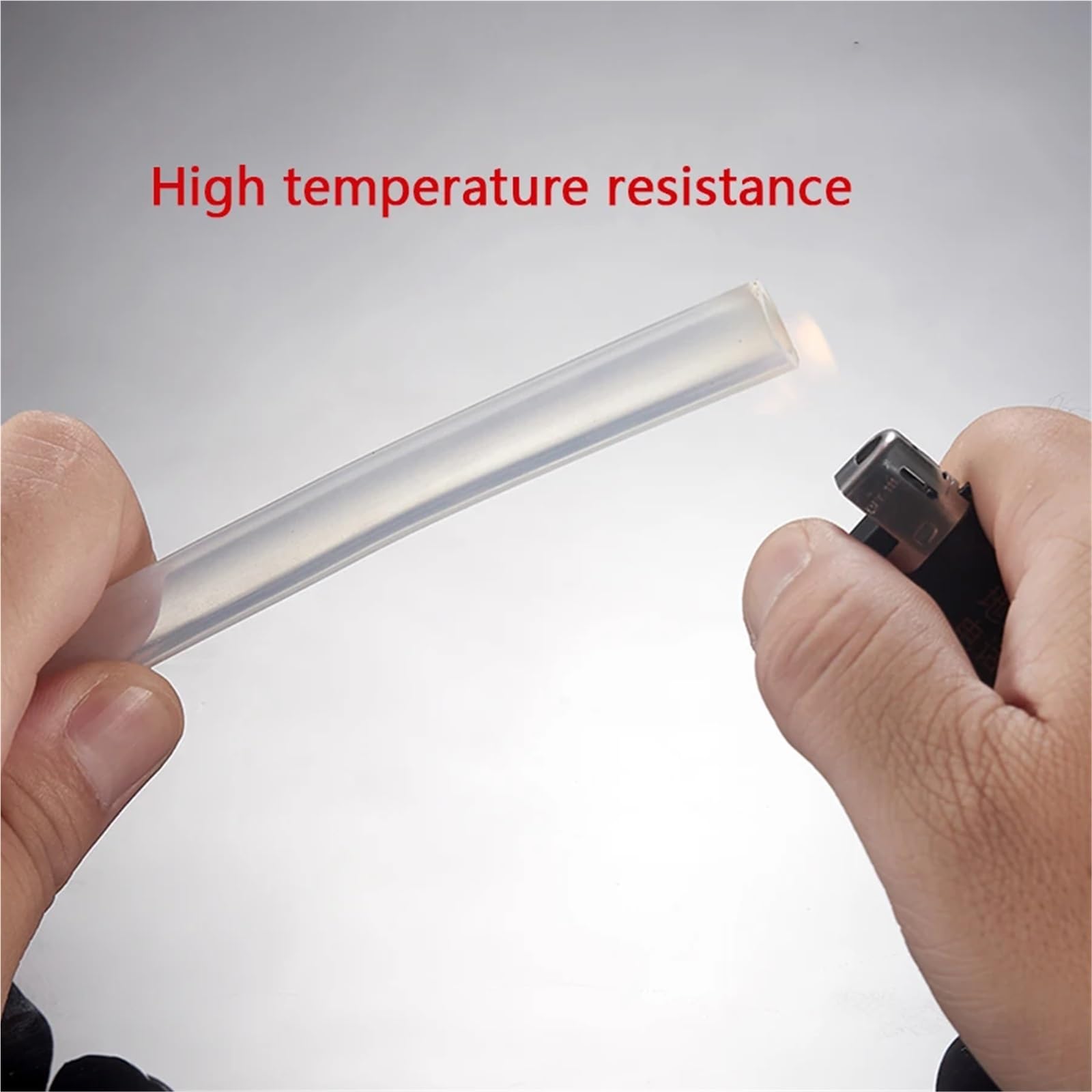 10 unidades de 1 metro de calidad alimentaria transparente de silicona de 5 6 7 8 10 mm de diámetro exterior flexible manguera de gel de sílice para cerveza (7 x 9 mm)