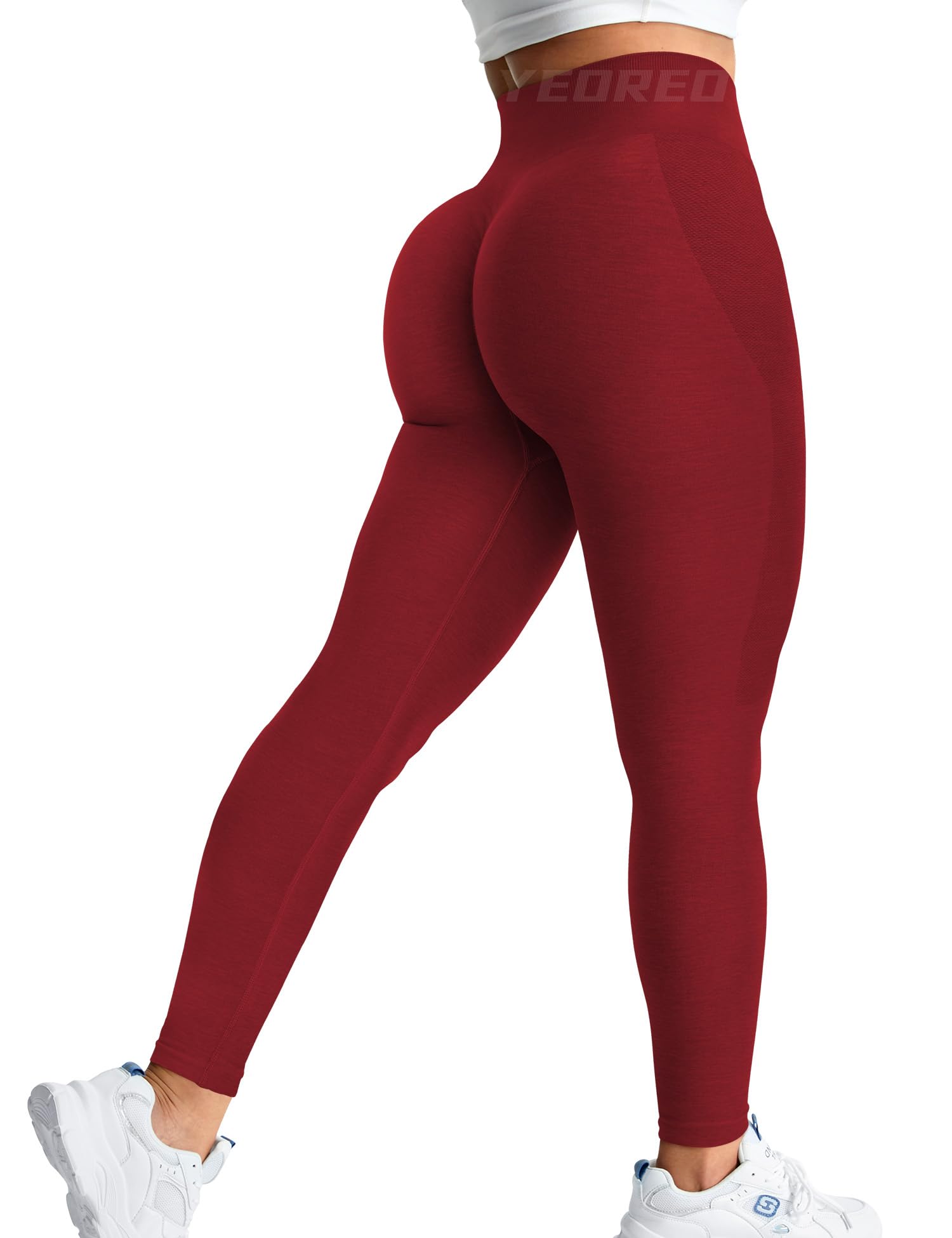 YEOREO Amplify Leggings for Women Seamless Scrunch Leggings