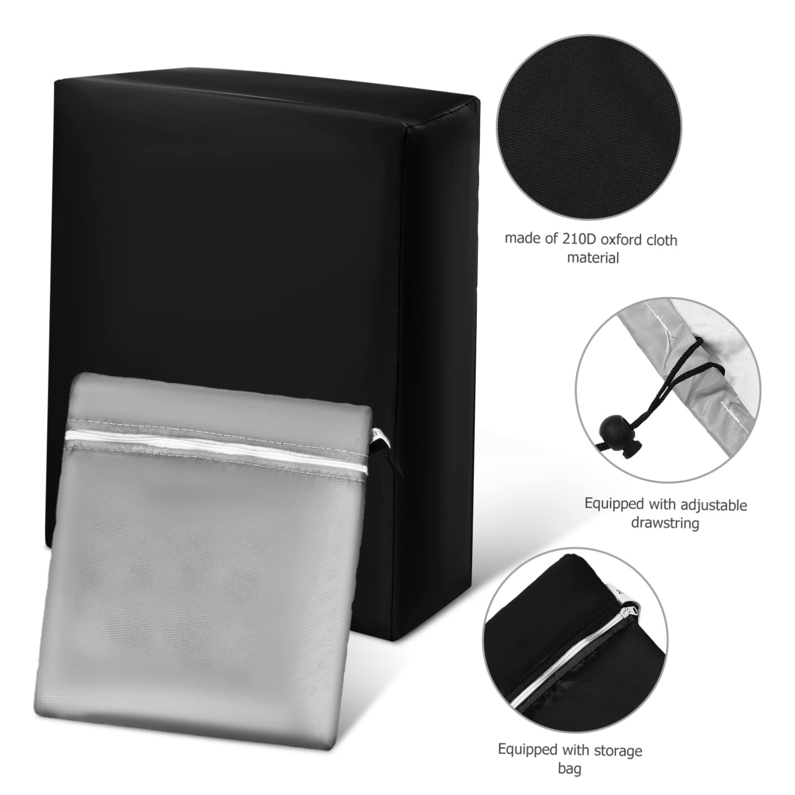 2 Fundas Impermeables Piezas para Plegables Oxford Protectoras Sillas