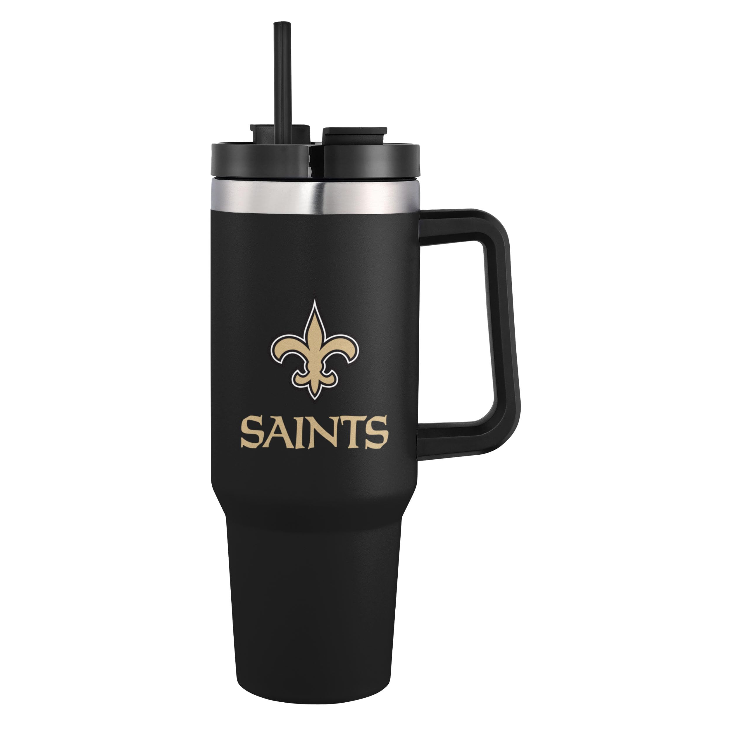 FOCO NFL unisex-adult NFL Team Logo Insulated Travel Mug 40oz XL Tumbler
