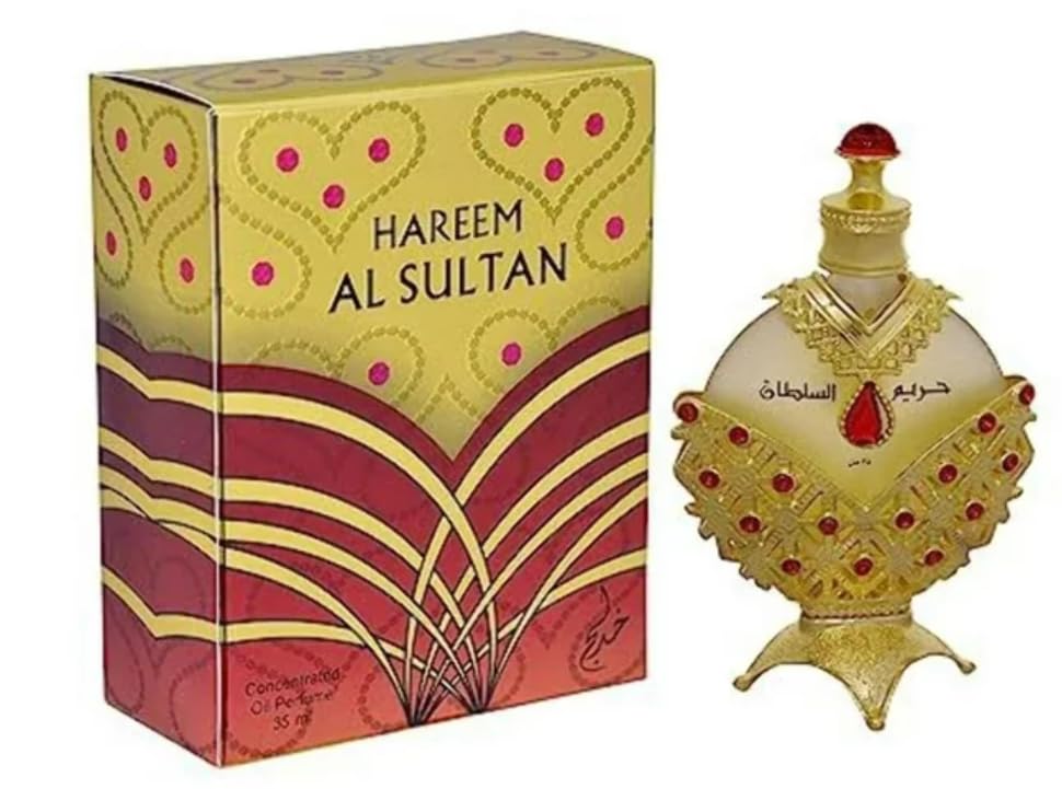 Aceite de perfume puro concentrado de oro para mujer, 0.5 fl oz. Attar puro de Emiratos Árabes Unidos El aroma sensual de la realeza árabe traído a