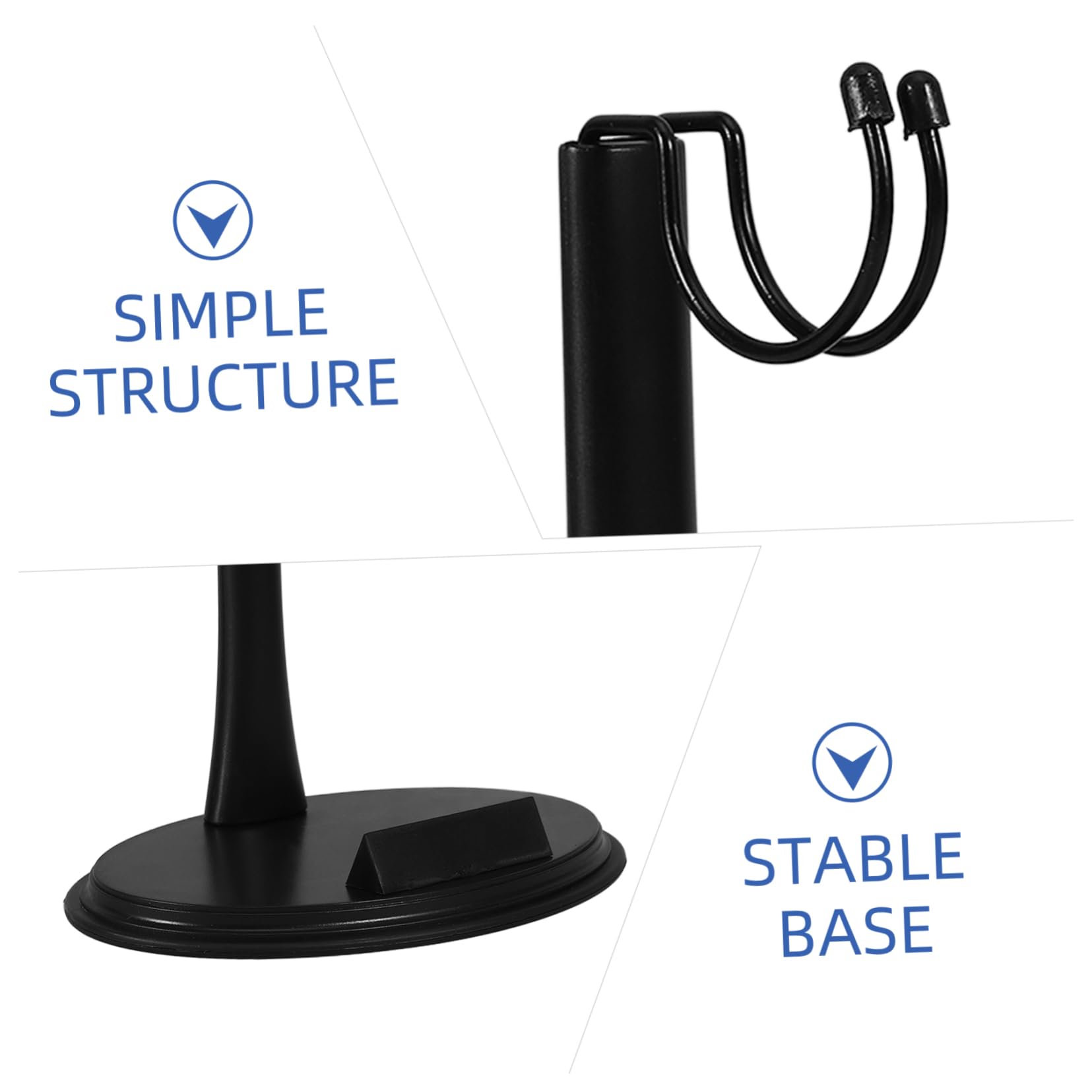 Support Pour Poupées Et Figurines En Bois - Présentoir Ajustable Et Démontable - Stable, Pour Maison De Poupée, Peluches, Collections - 2