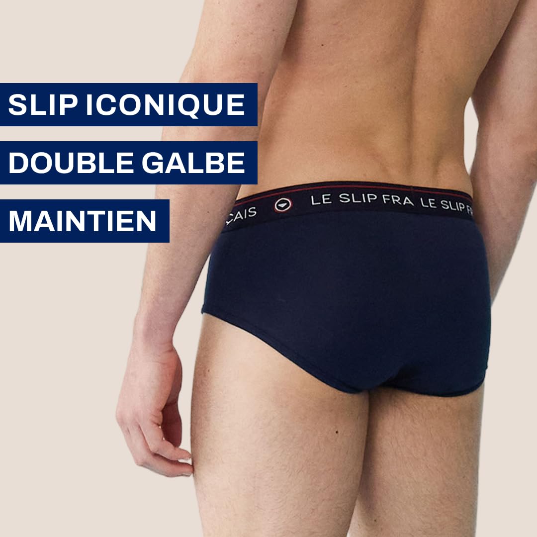 Le Slip Français - Lot de 5 Slips en Coton 100% Made in France