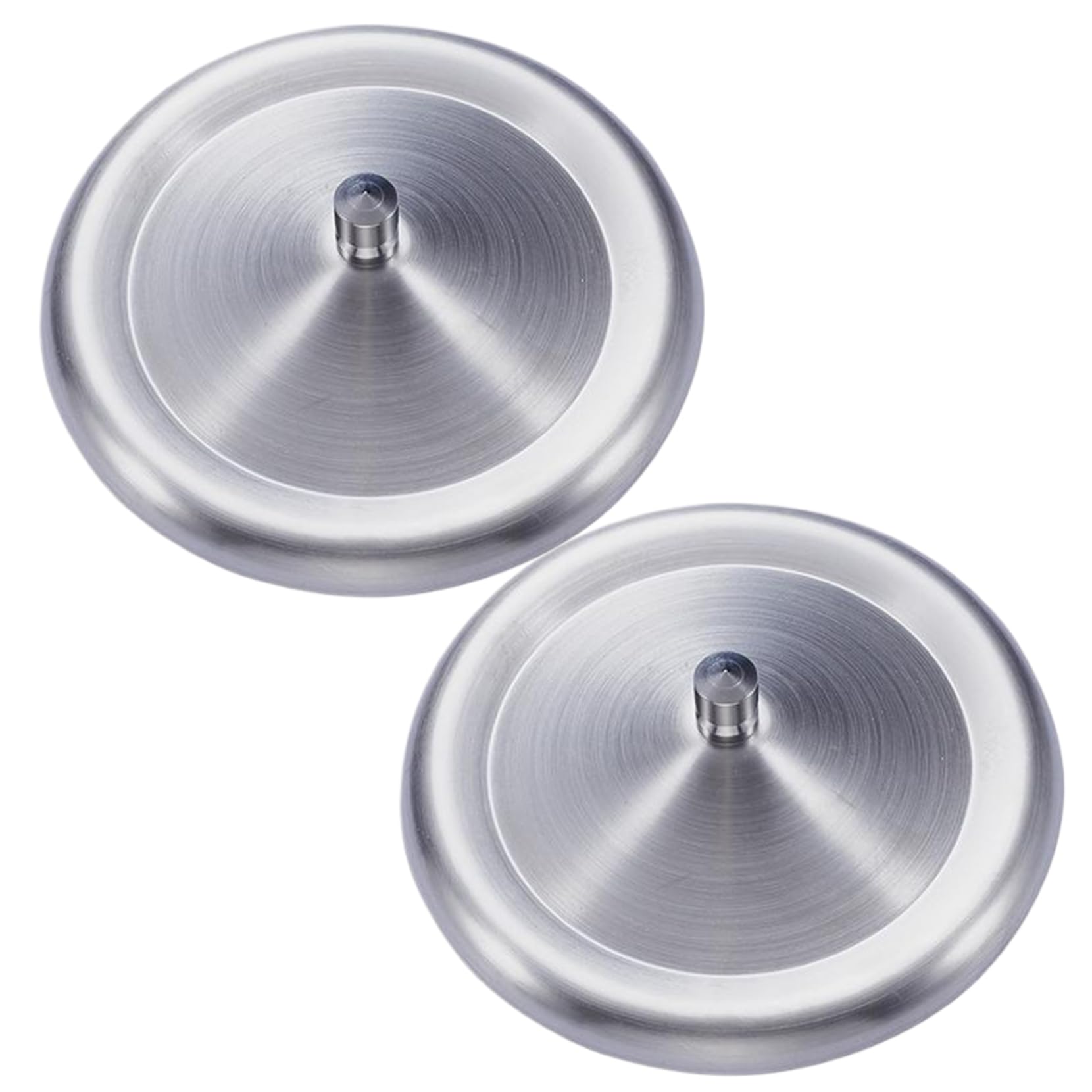 Uanqfegy Mug Cover - 2 Pack Stainless Steel Tea Cup Lid, 10cm Coffee Cup Lids for Ceramic Mugs, Drink Covers for Hot Cold Beverages