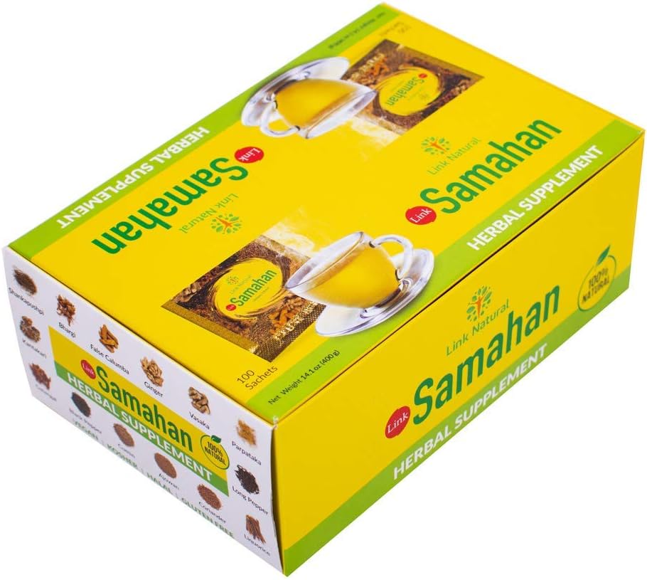 Discovery Link Samahan Ayurvedic Herbal Tea - 100 Sachets