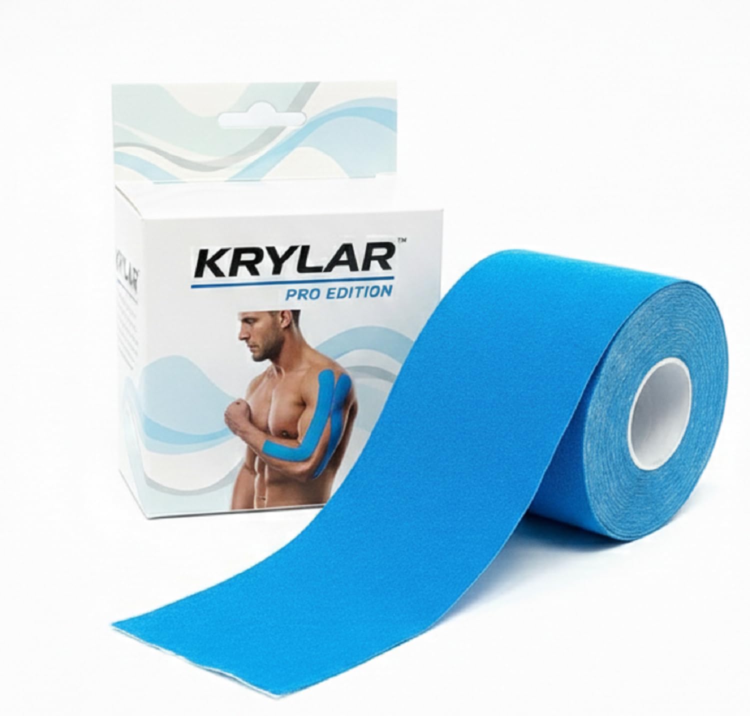 Waterproof Tape for Injury, Waterproof Breathable & Elastic Body Muscle Tape for Shoulder,Arms,Knee Pain Relief Strain Relief&Joint Support,Recovery&Physio Therapy Weightlifting and Daily Use-image-12
