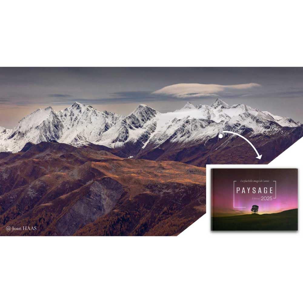 PAYSAGE - Les plus belles images de l'année - Édition 2025 | Photographie Nature | Beau livre | 96 p | 21 x29,7 cm