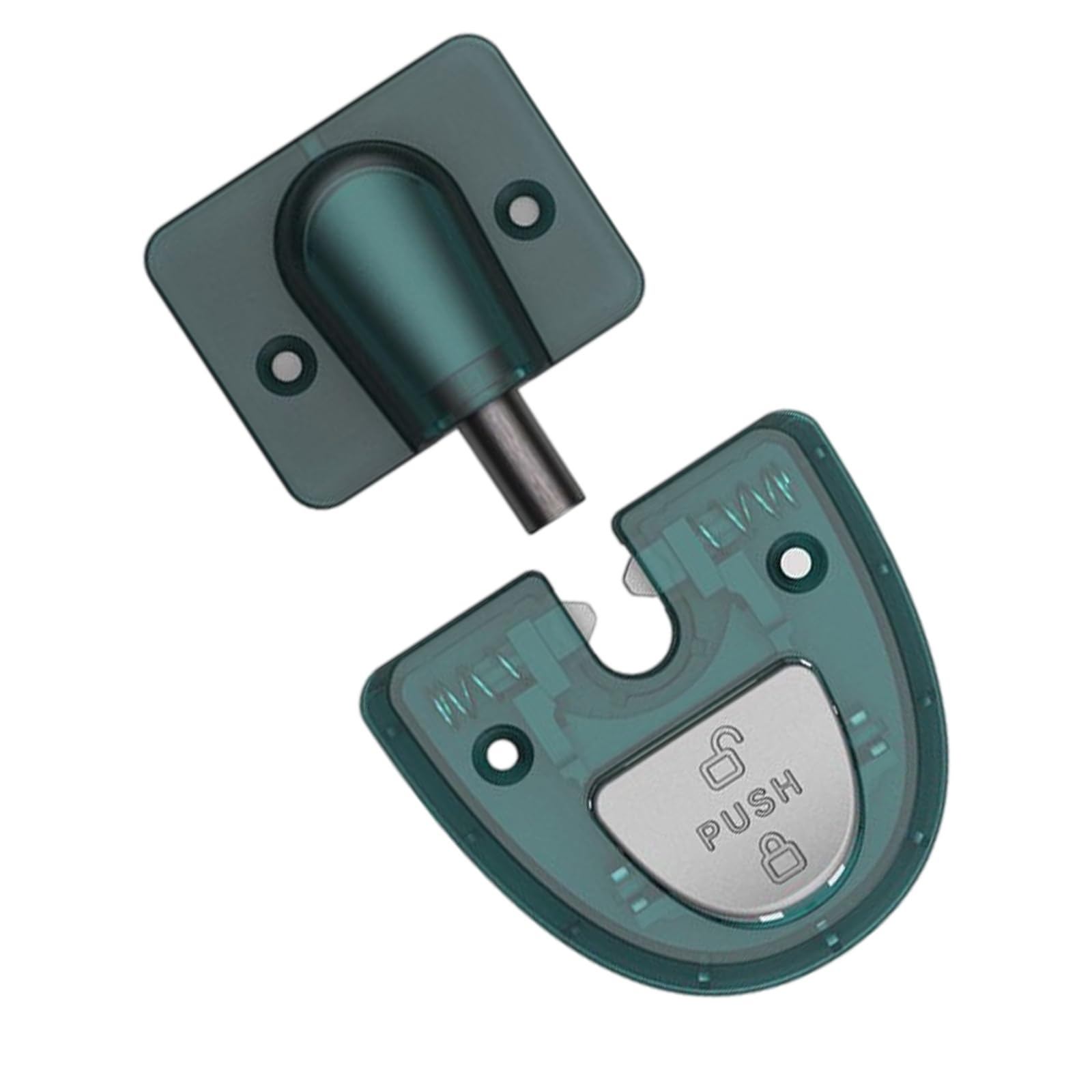 Nucelit A Door Stoppers Without Drilling Silents Floor Mount Portable Door Holders For Bottom Of Dhesive Or Screws Silents Floor Doorstop