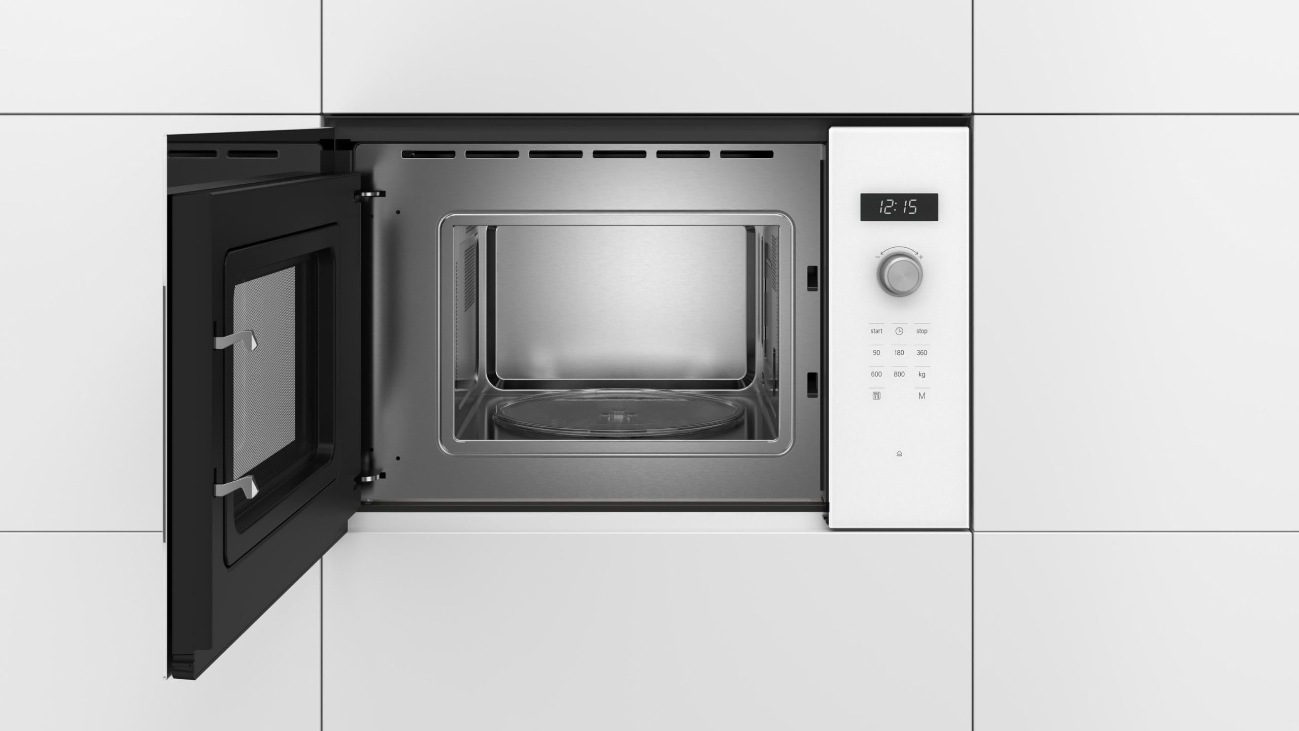 Bosch Serie 6 BFL524MW0 Incasso Microonde con grill 20L 800W Bianco forno a microonde