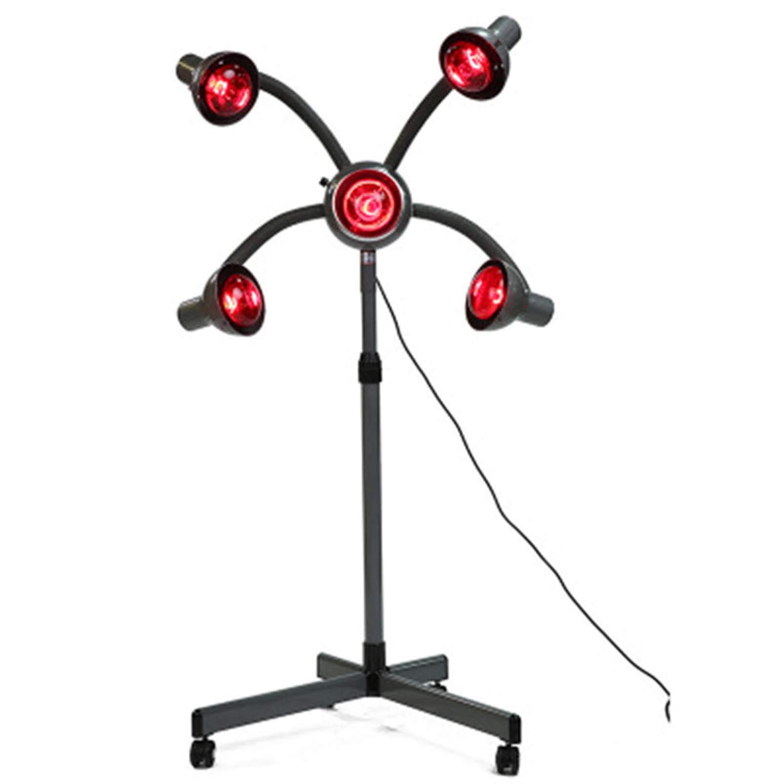 Salon Wand Haartrockner Infrarot Rotlicht Wärmetherapie-Farbprozessor for Salon Friseur Haartrockner, Silver 2