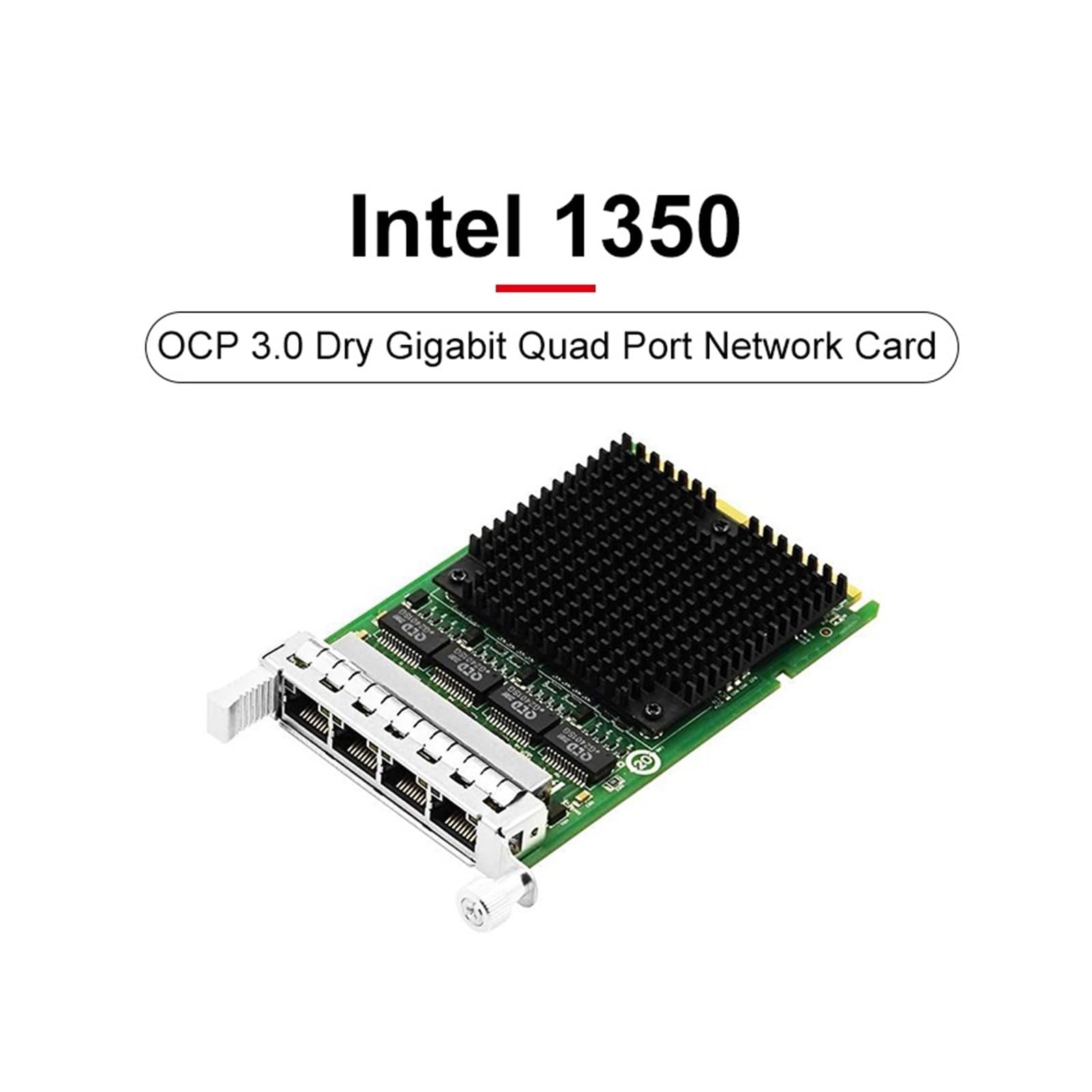 Carte réseau Serveur 3.0 Gigabit 2/4 Ports RJ45 Ethernet Compatible avec Plusieurs systèmes(4 Ports)
