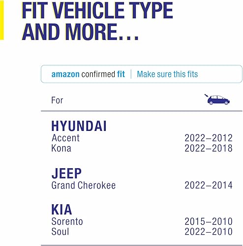 Vista 50 de Filtro genérico de repuesto de limpiaparabrisas trasero de 12 pulgadas para Lincoln MKT2019-2010/GMC Yukon 2014-2007/Buick Enclave 2017-2008 Back