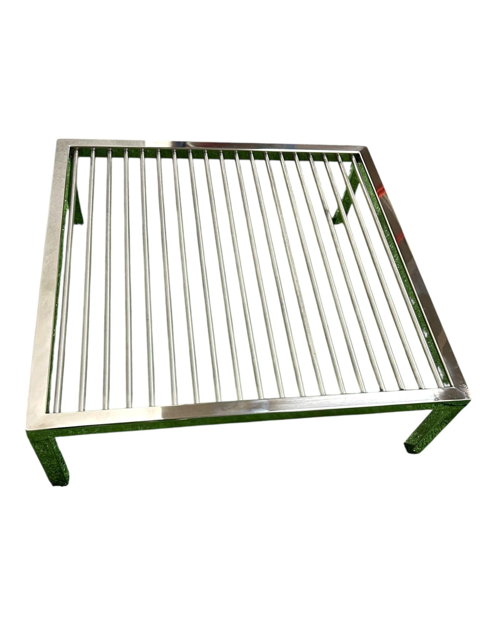 Parrilla de acero inoxidable super robusta de 8mm para barbacoas de obra exclusivas de jardín
