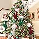 SOMYTING 6 Stück Weihnachtsstrumpf Gestrickte Wolle Weihnachtsstrumpfe mit Namensschildern Weihnachtssocken Deko Christmas Stockings für Weihnachtsfeier Weihnachtsdekorationen und Kindergeschenke