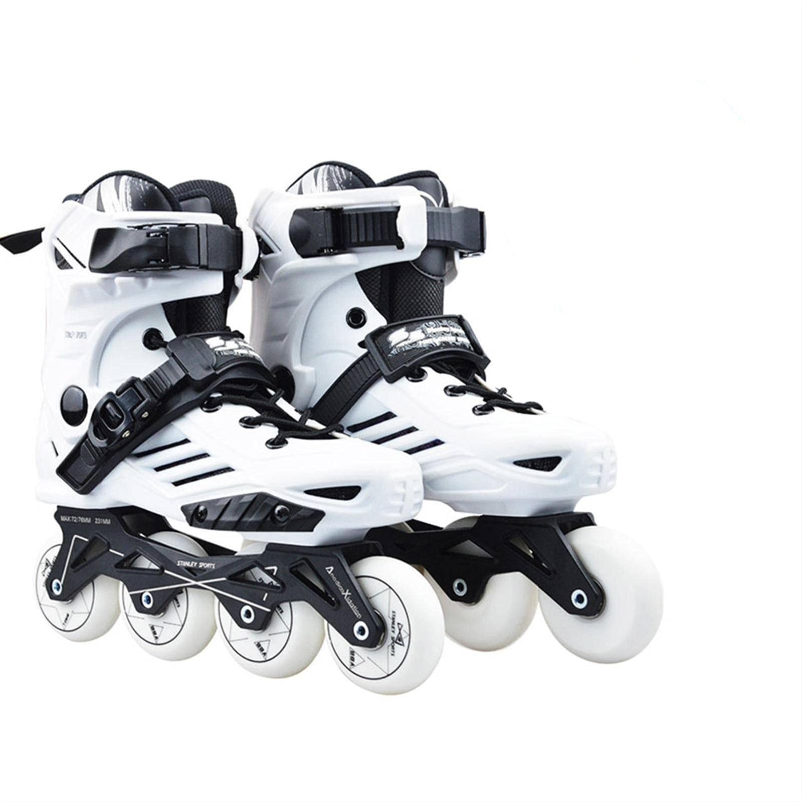 NC R S6 Patines en línea Slalom Profesional Zapatos de Patinaje sobre Ruedas para Adultos Patines de Patines Libres deslizantes Tamaño35-46 Bueno como Las Zapatillas de Deporte SEBA