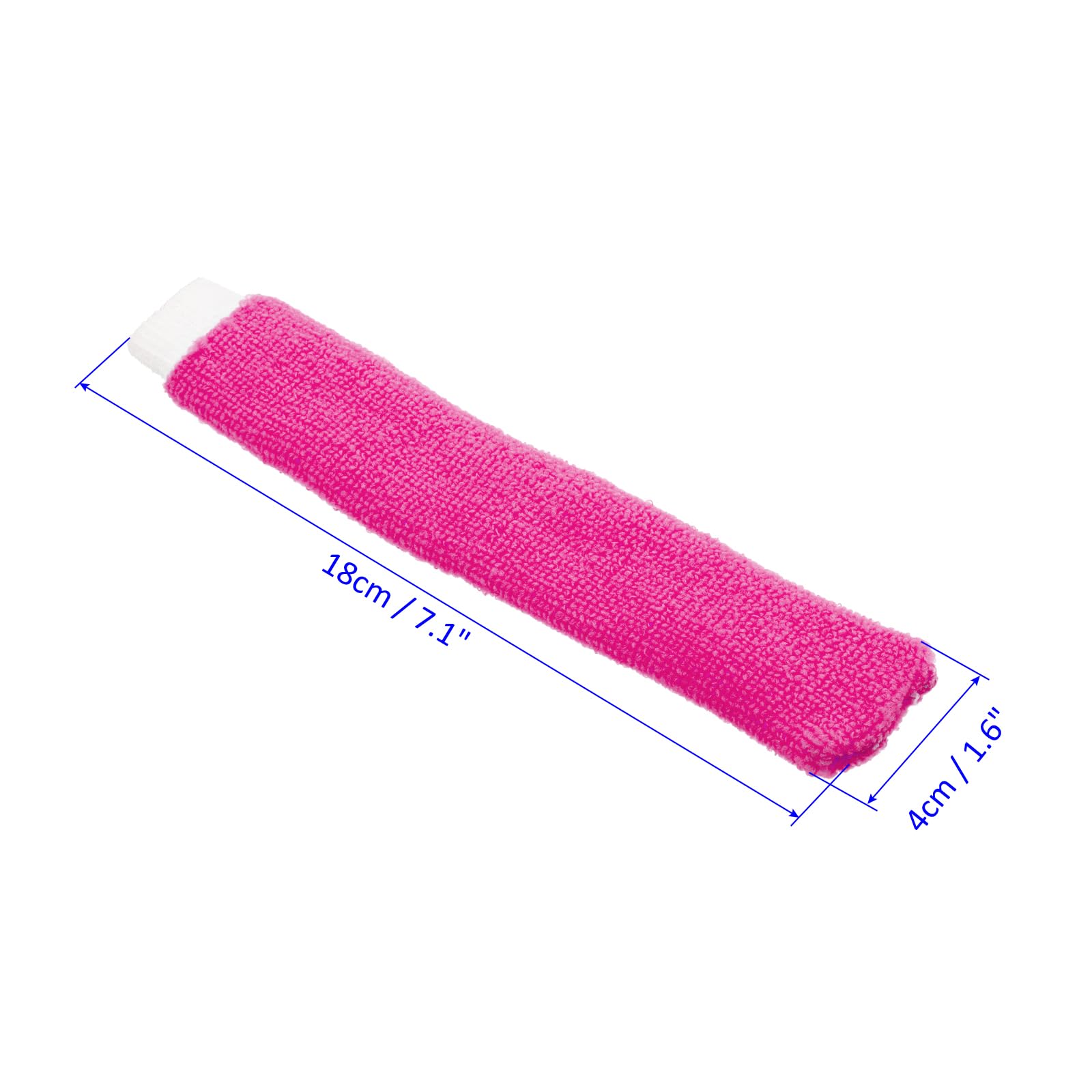 M METERXITY 4 Pack Badminton Towel Overgrip, Nylon Anti-Skid Sweatband Tennis Racquet Grip - Image 3
